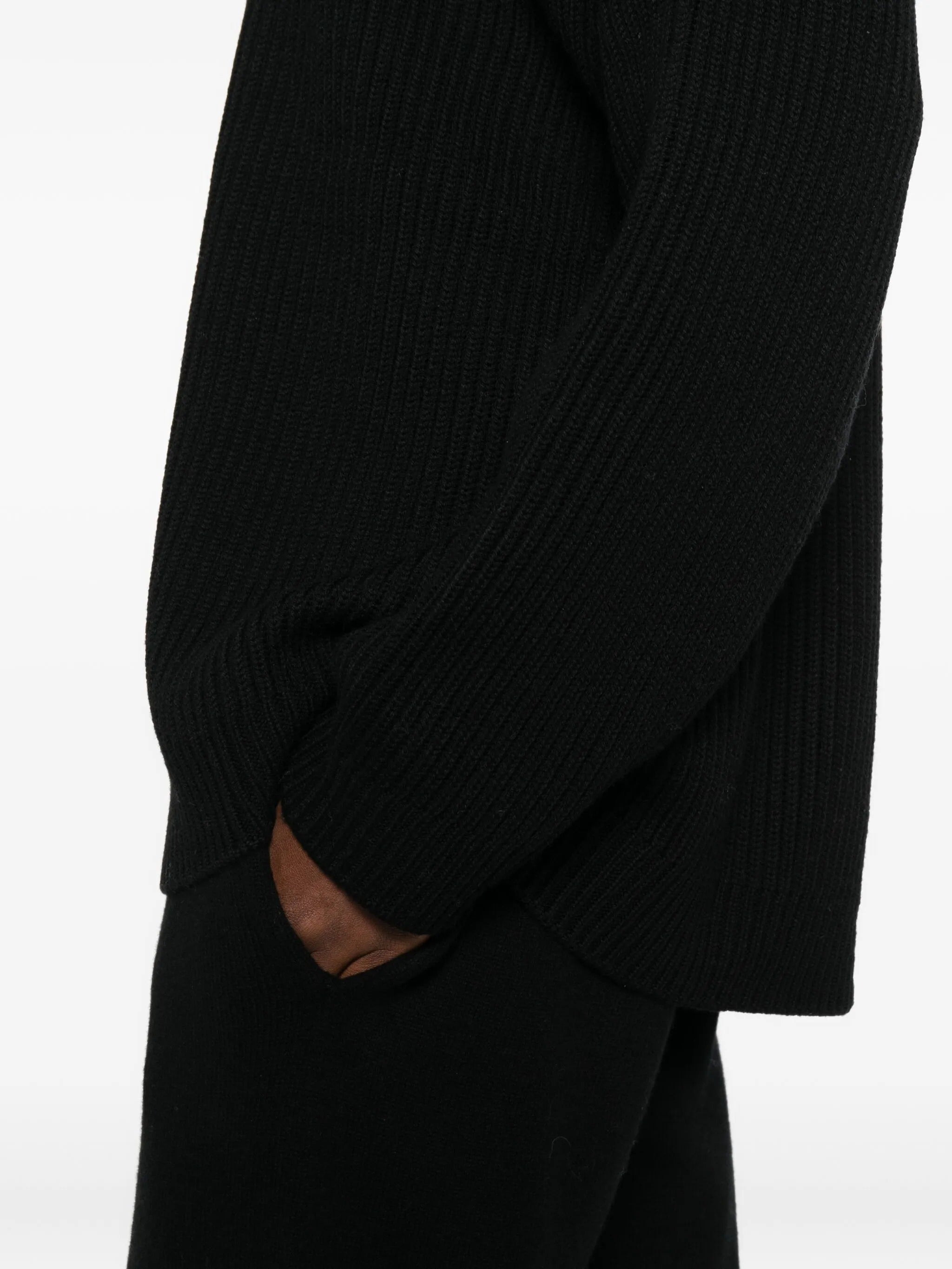 Oversize knit crewneck
