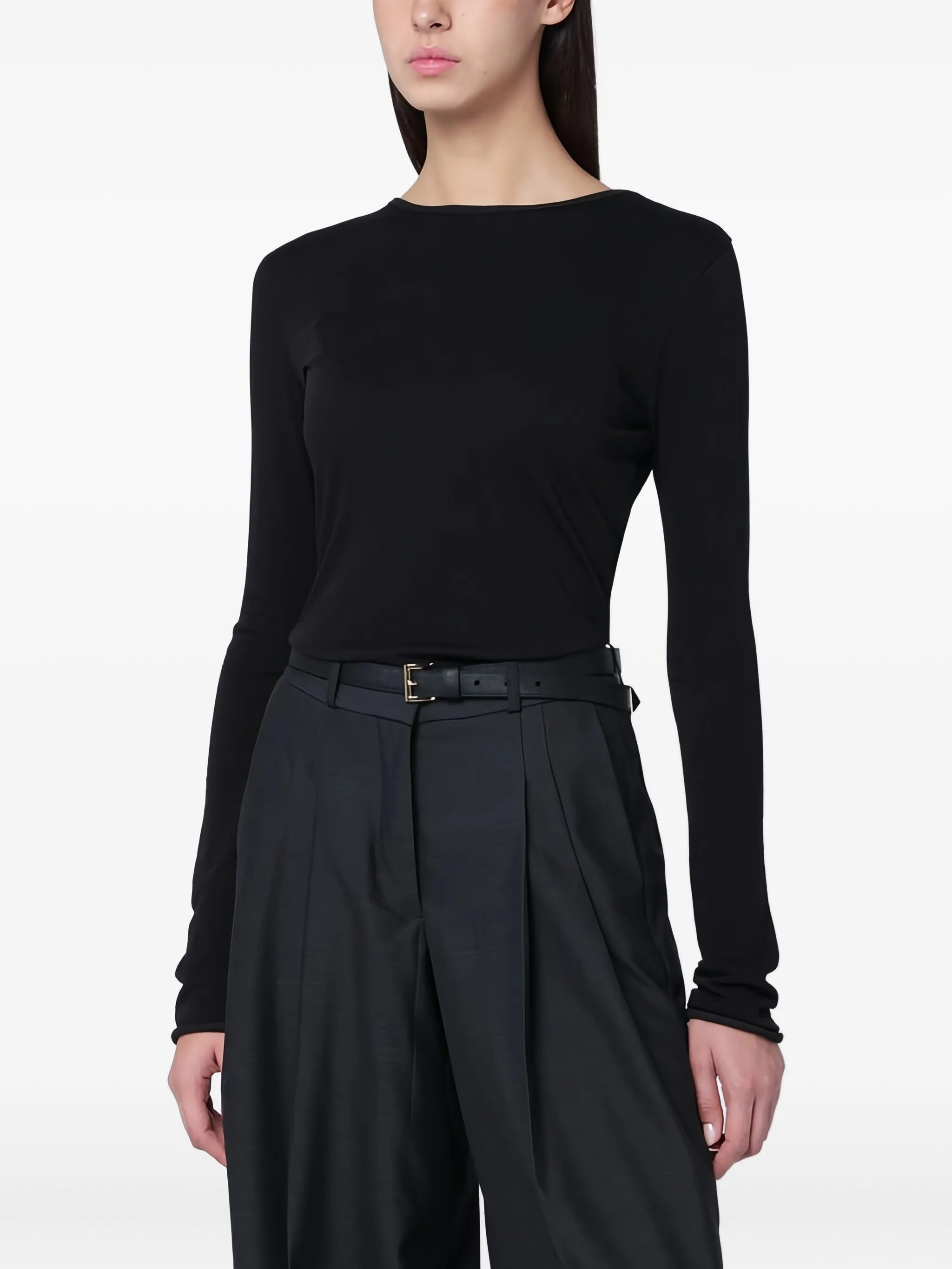 Sheer long sleeve