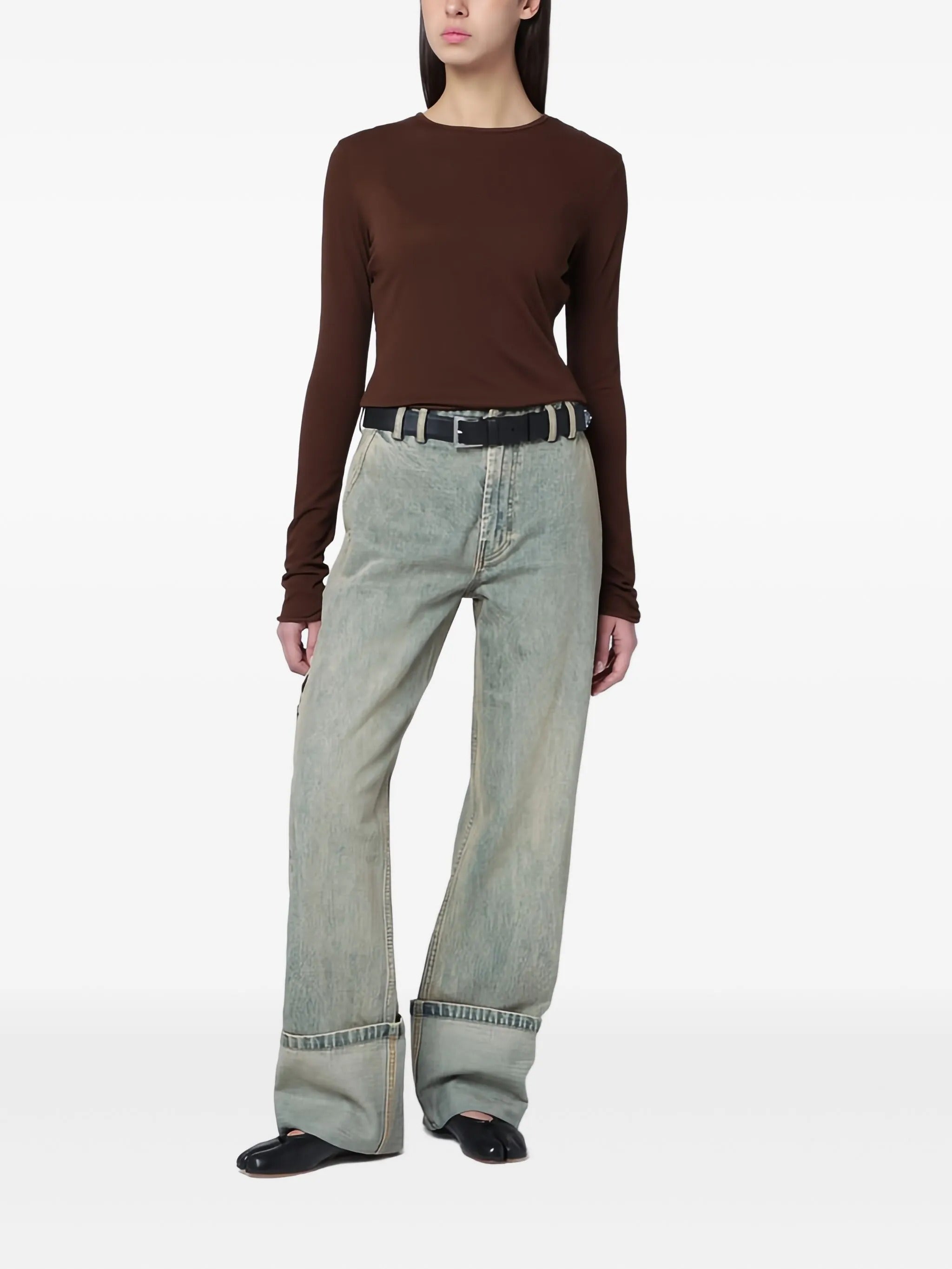 Sheer long sleeve