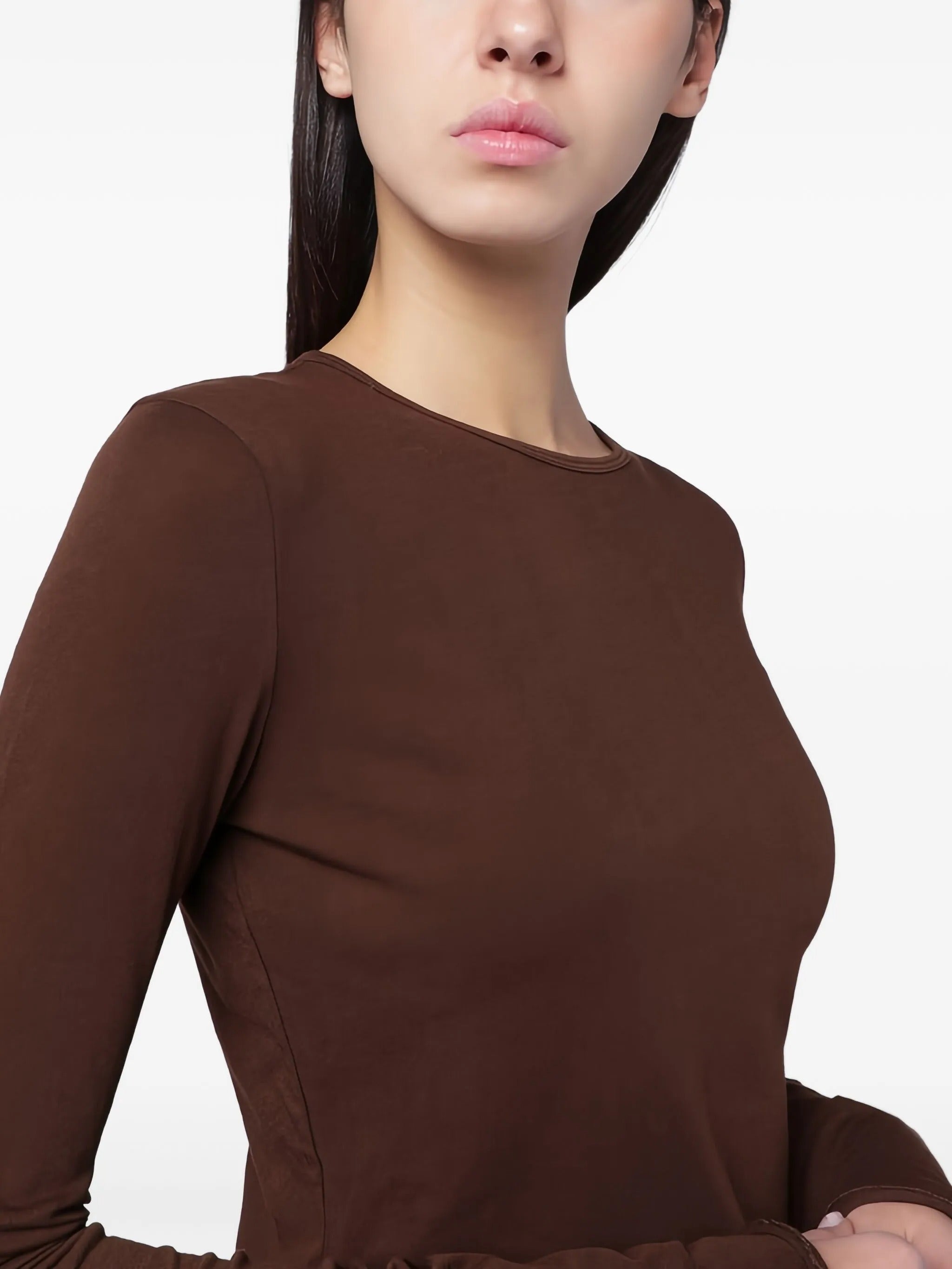 Sheer long sleeve