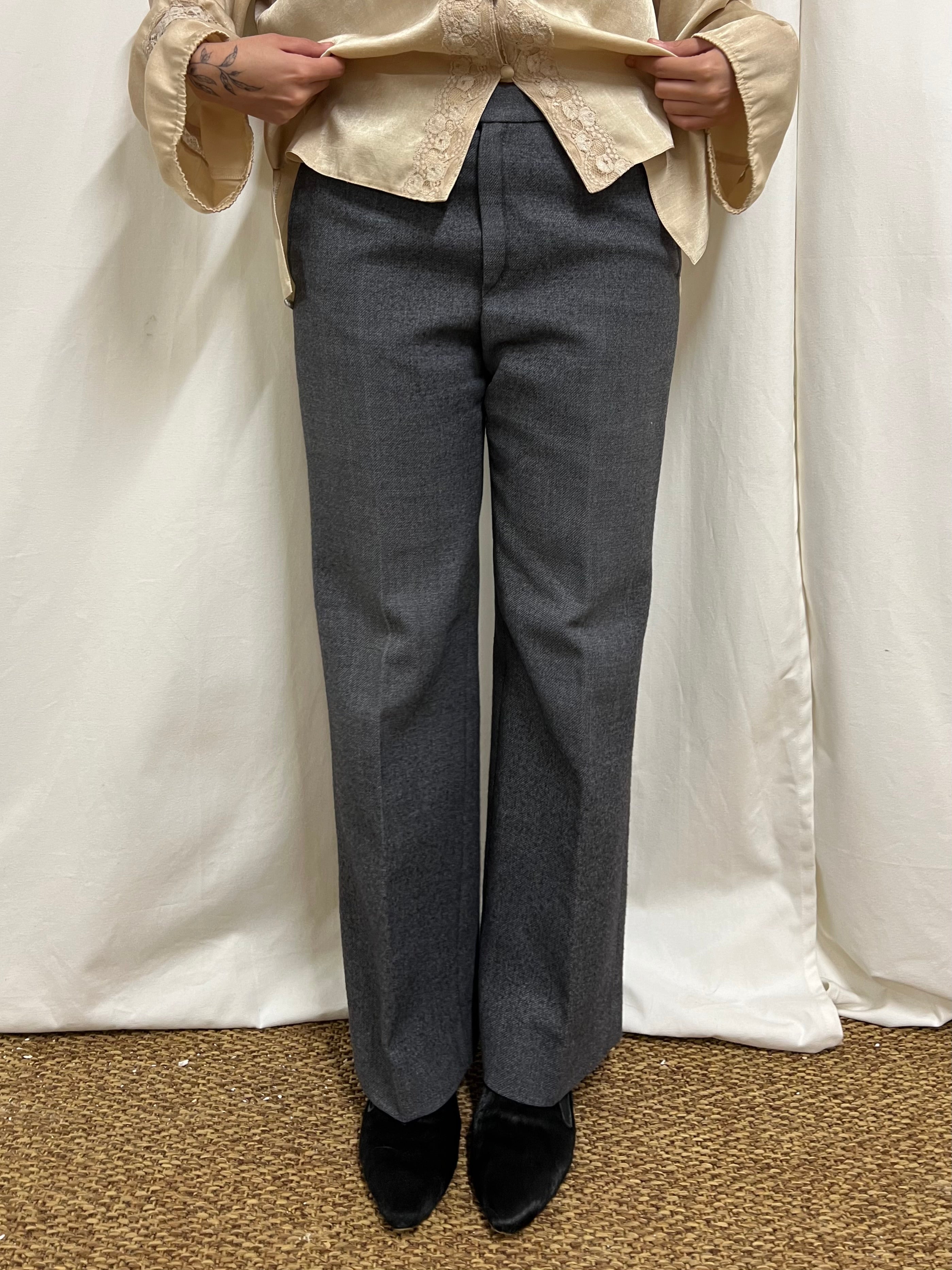 Wool trousers