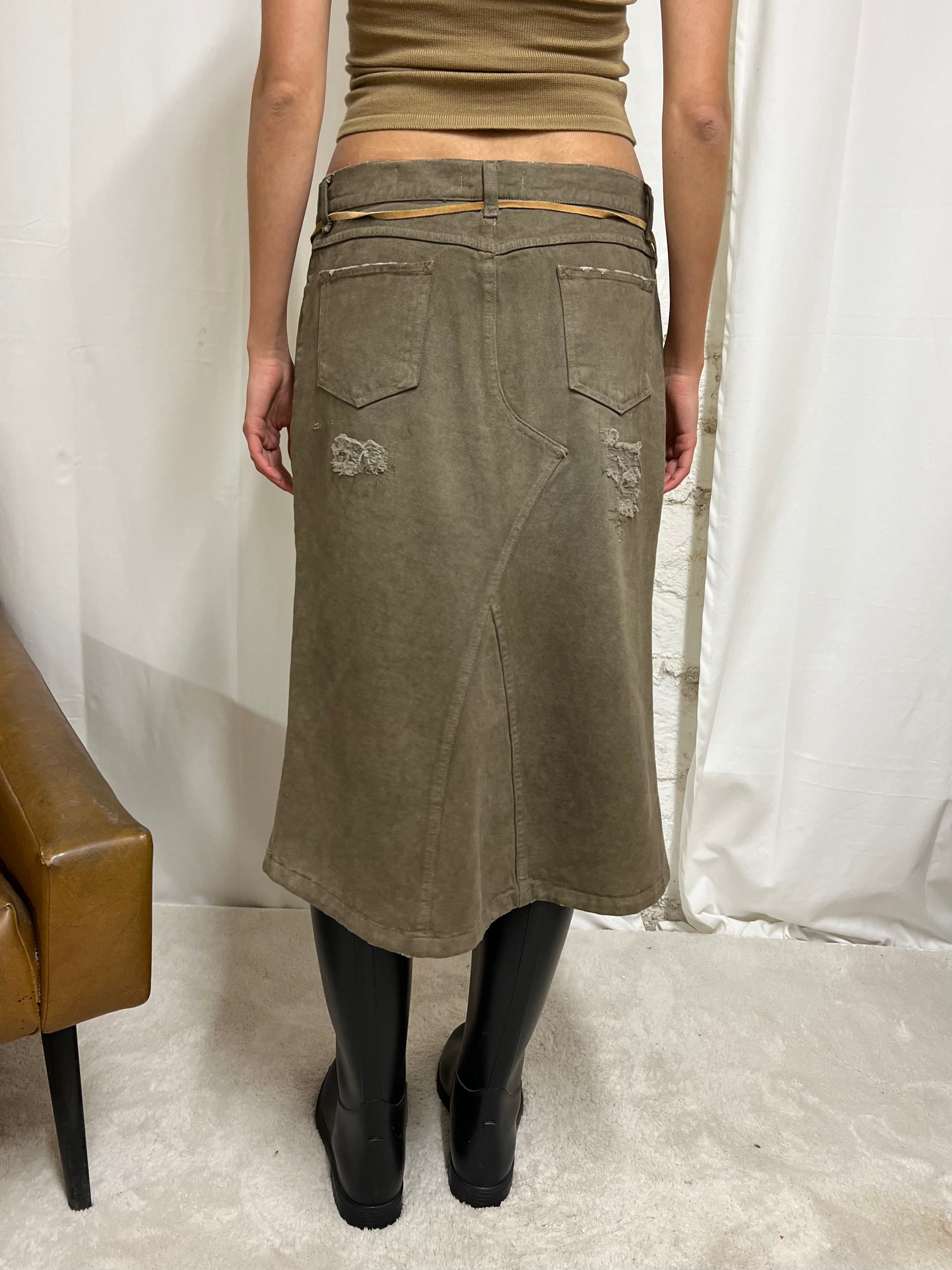 Dolce & gabbana denim skirt