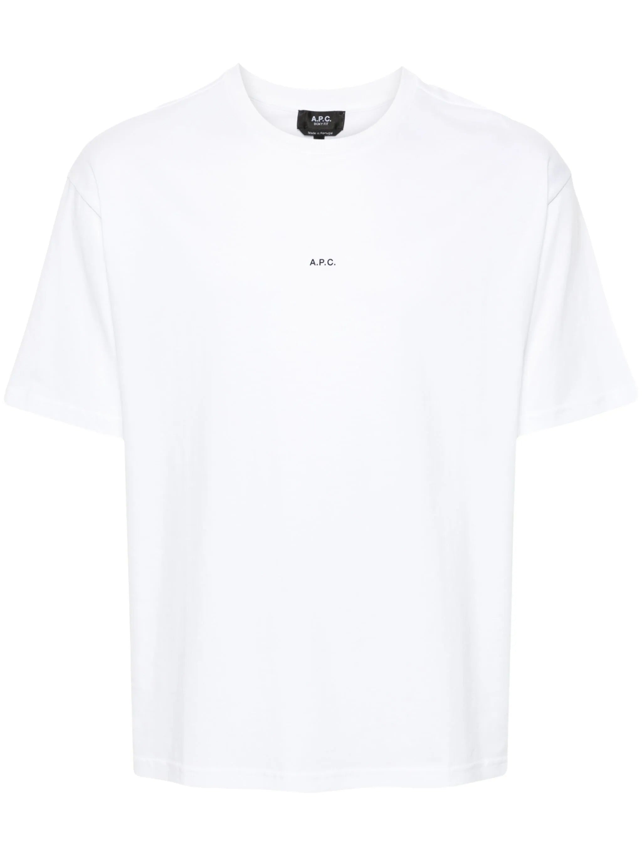 Tshirt boxy micro logo gots