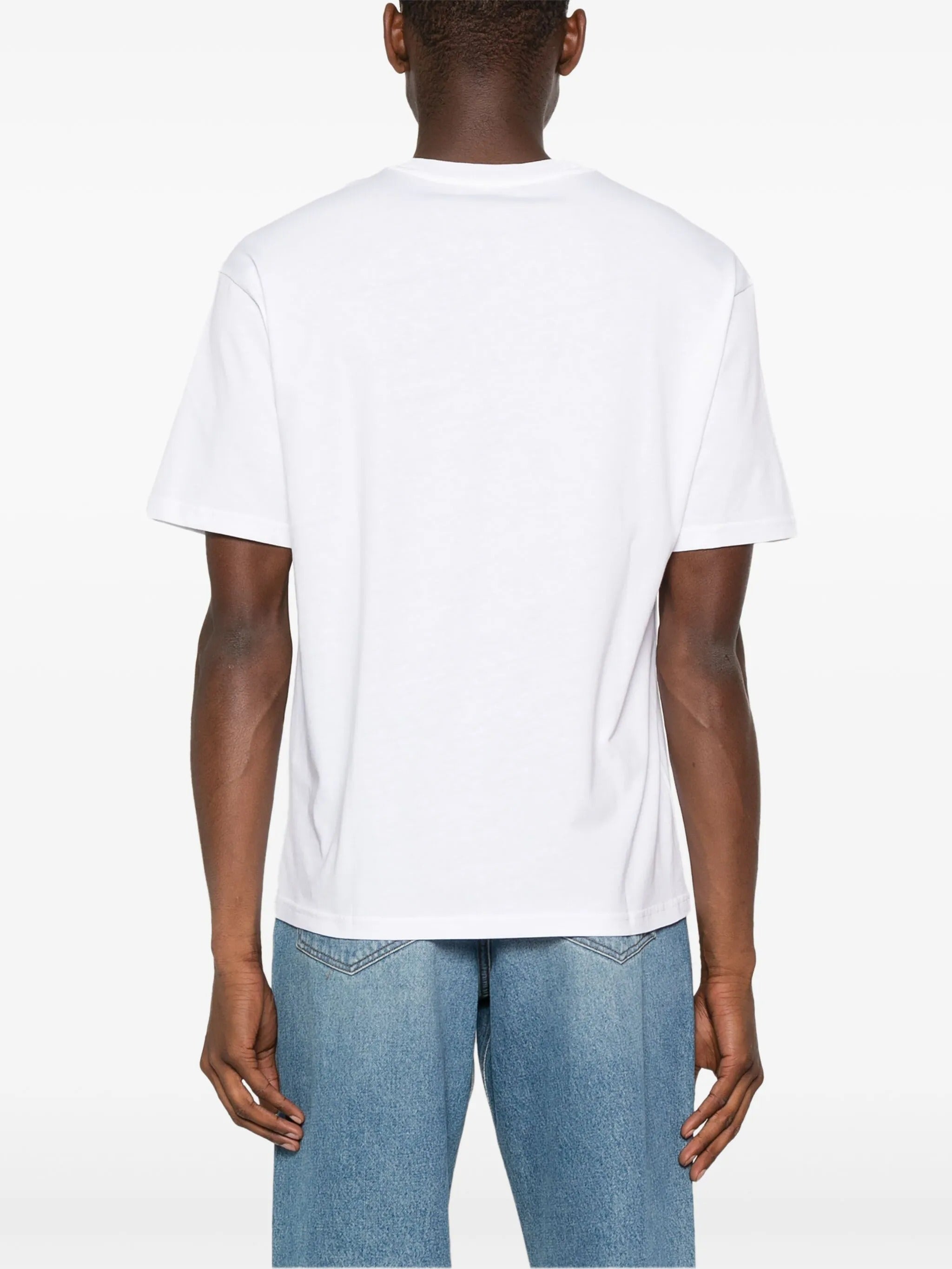Tshirt boxy micro logo gots