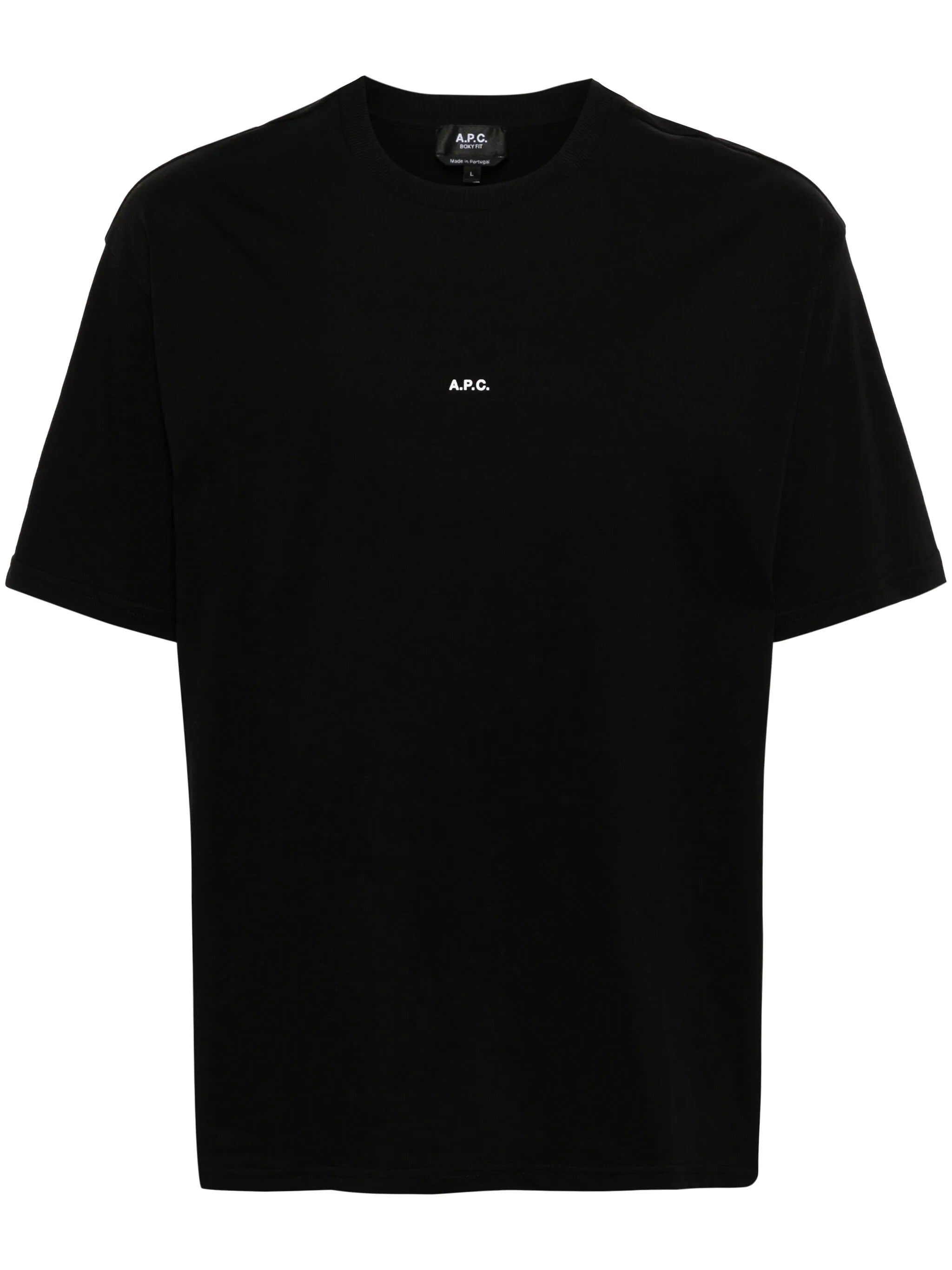 Tshirt boxy micro logo gots