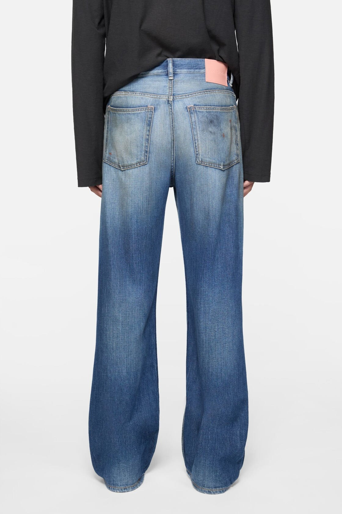 Acne studios 2021m mid blue trafalgar - 5-pocket denim