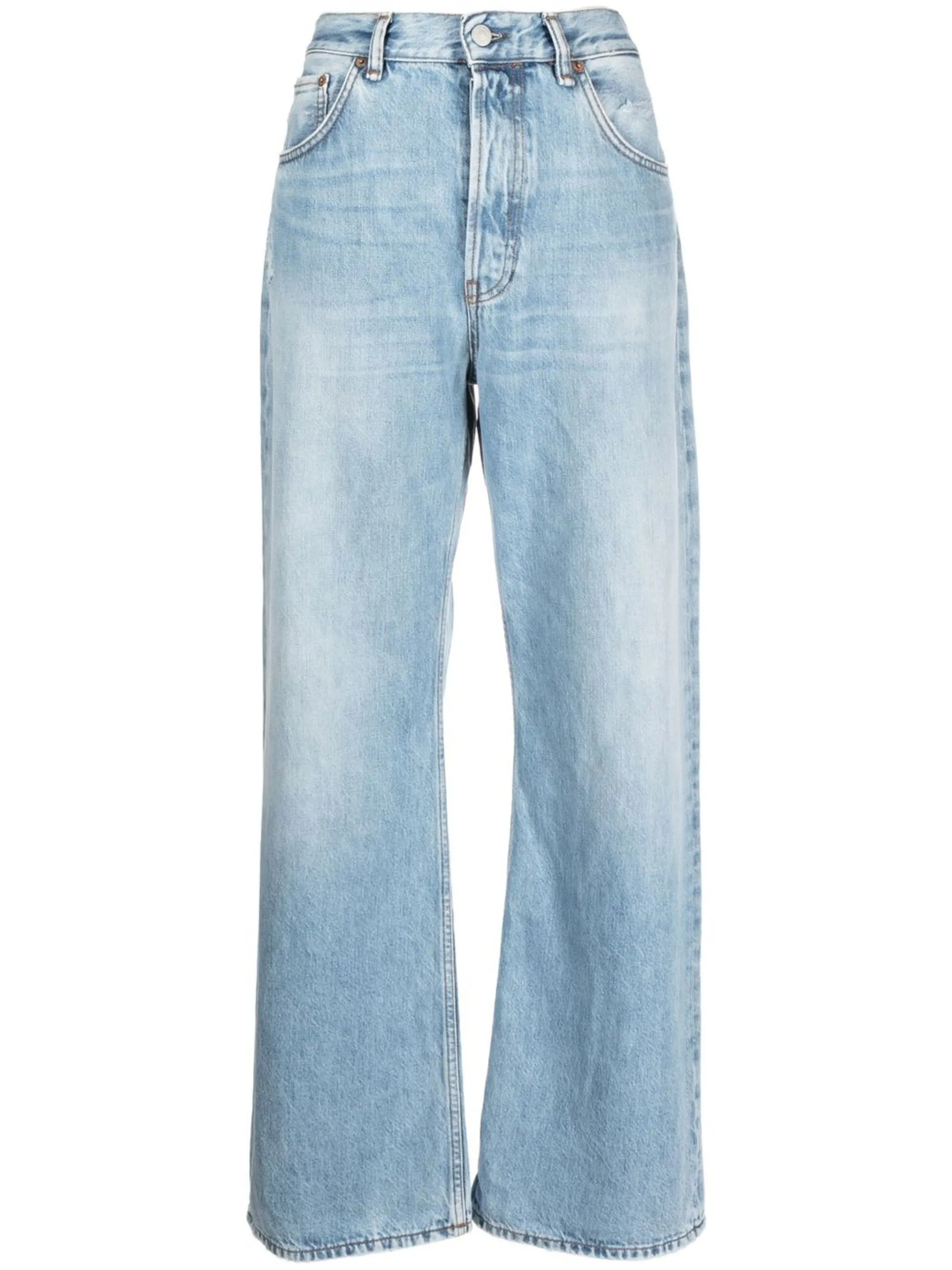 Acne studios 2021f light blue vintage - 5-pocket denim