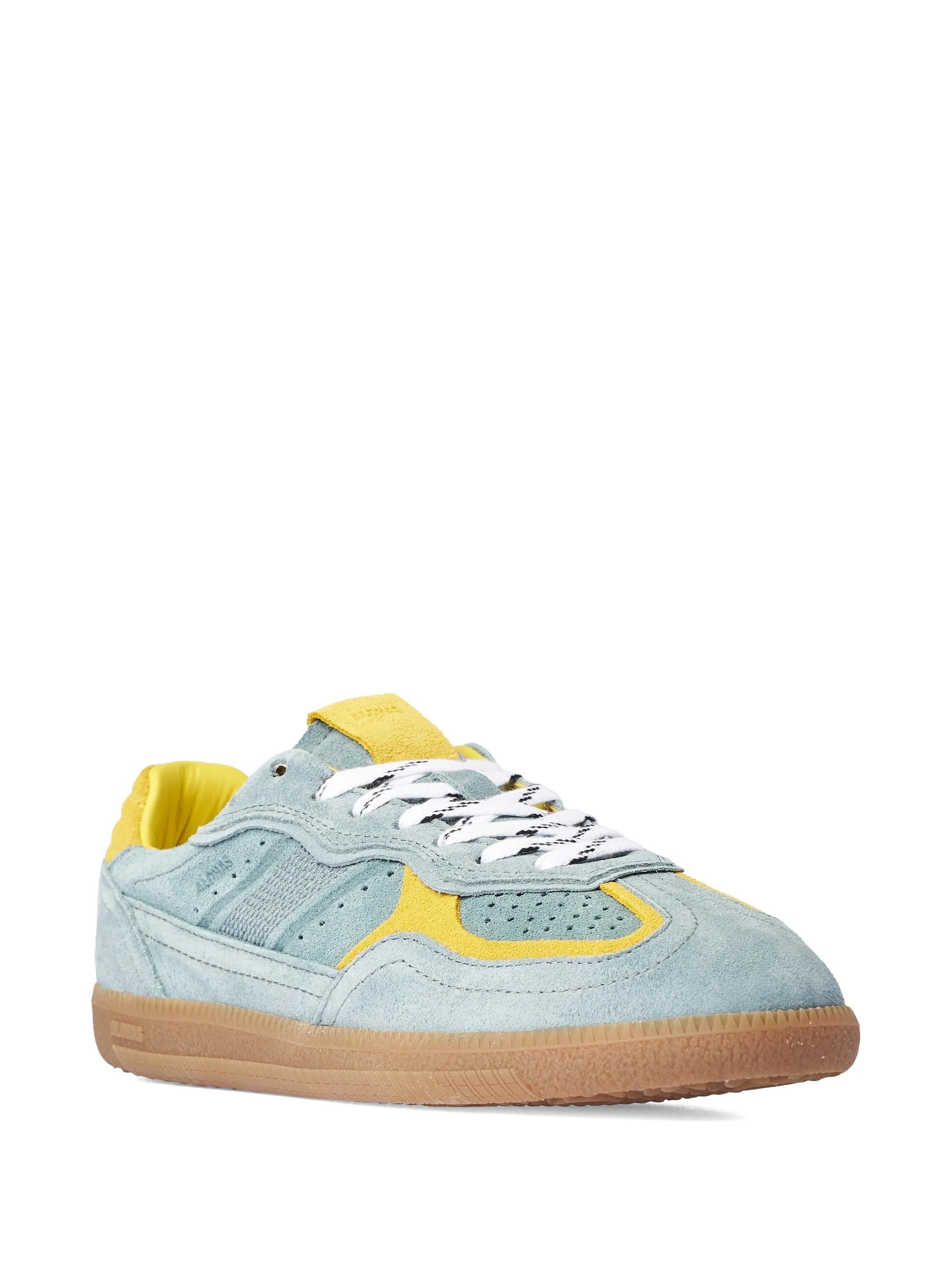 Tb.490 rife blue grey leather sneakers