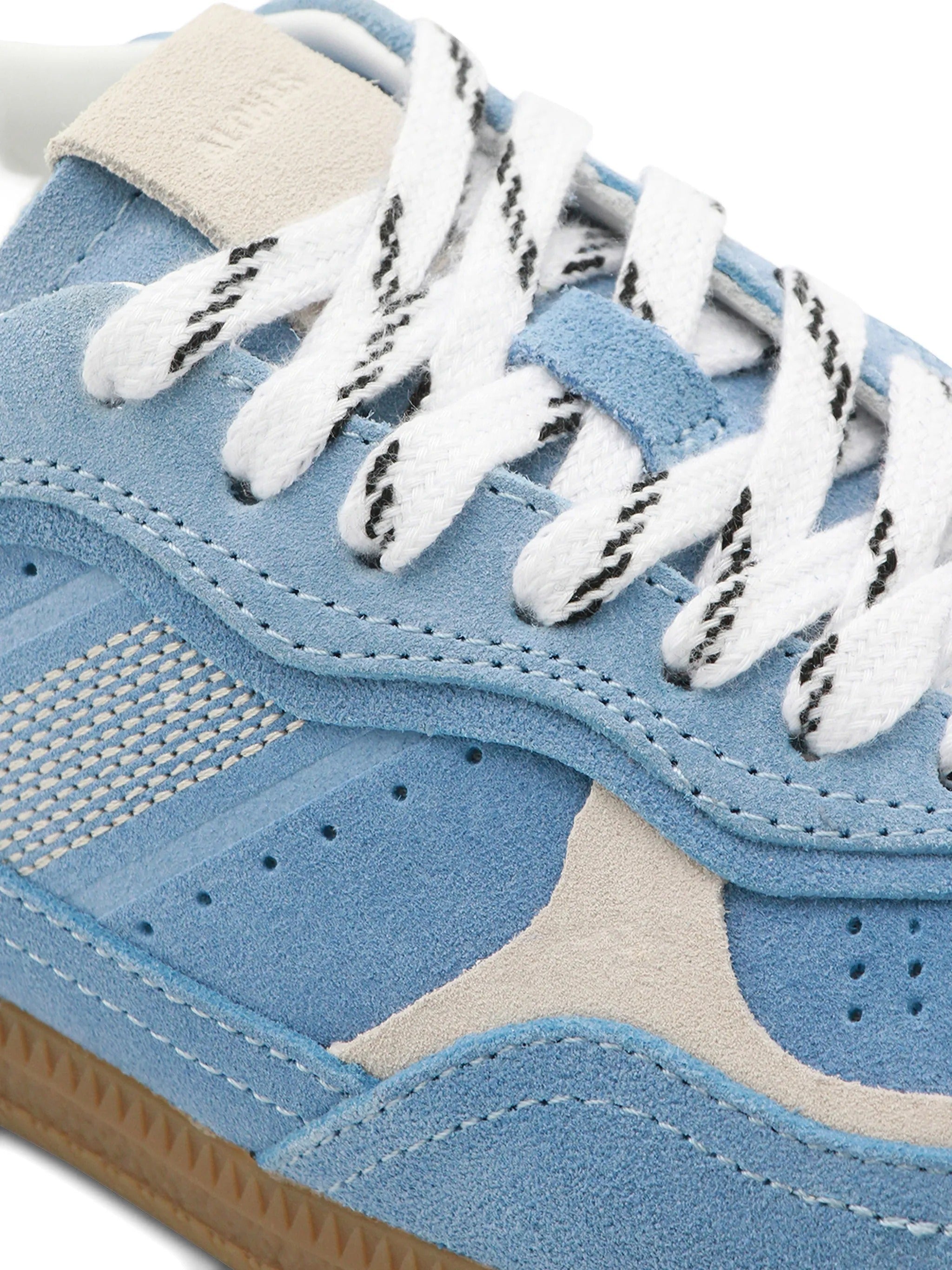 Tb.490 rife cornflower blue cream leather sneakers