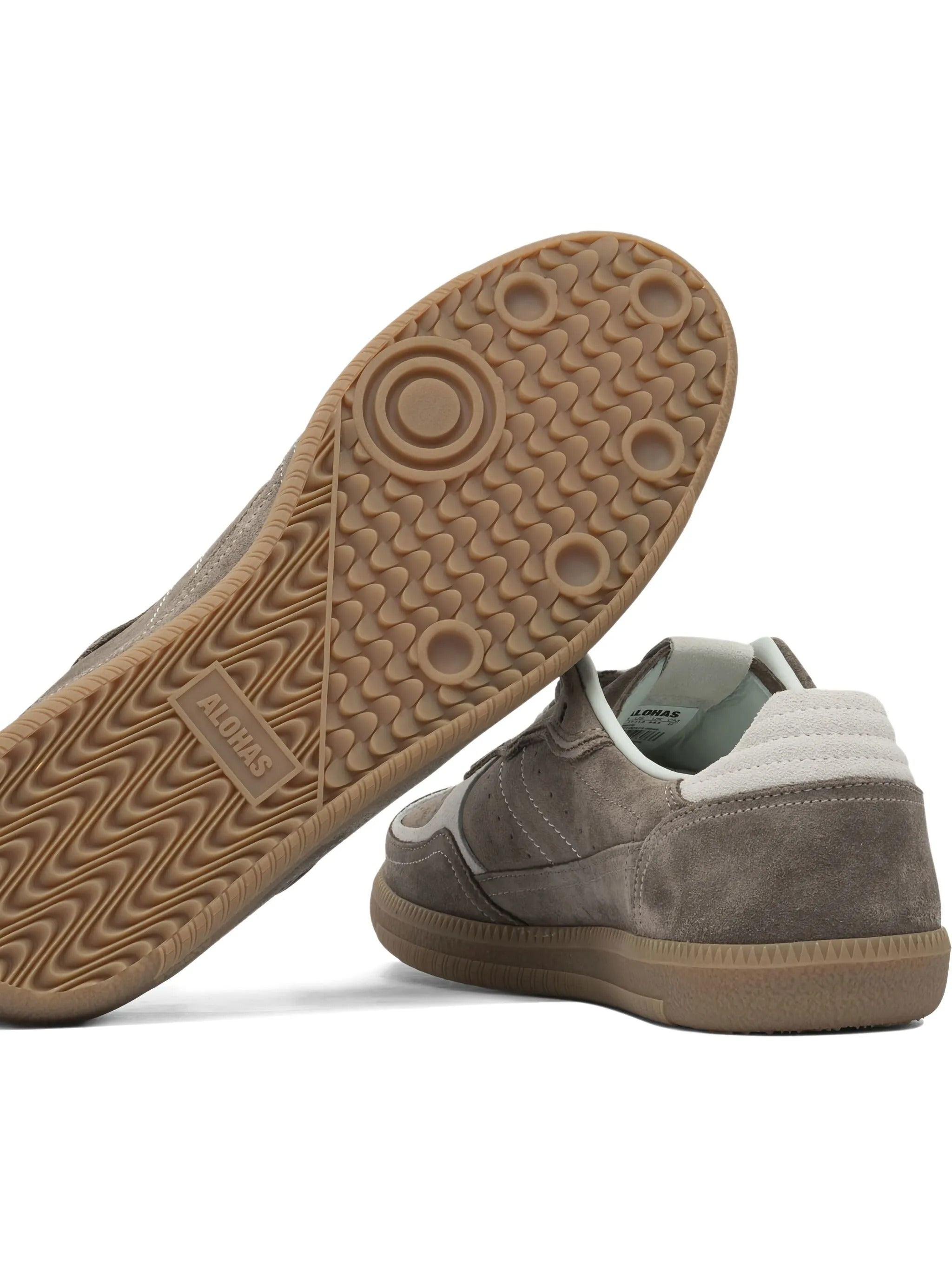 Tb.490 rife taupe leather sneakers