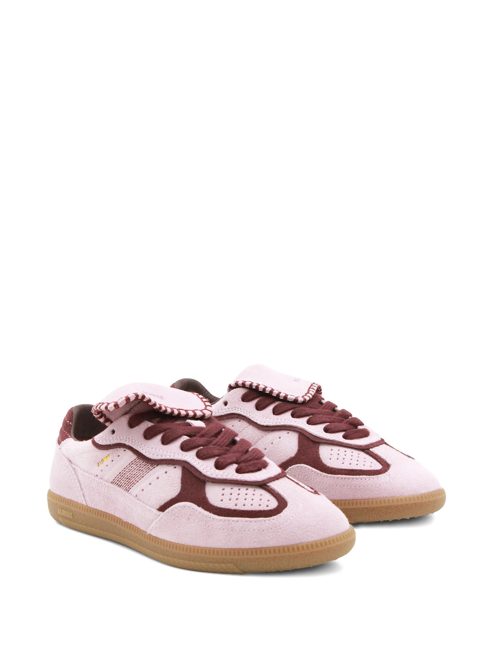 Tb.490 club suede pink leather sneakers