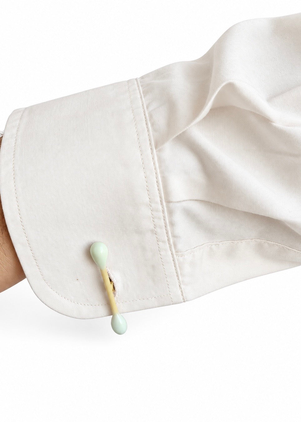 Ear stick cufflinks