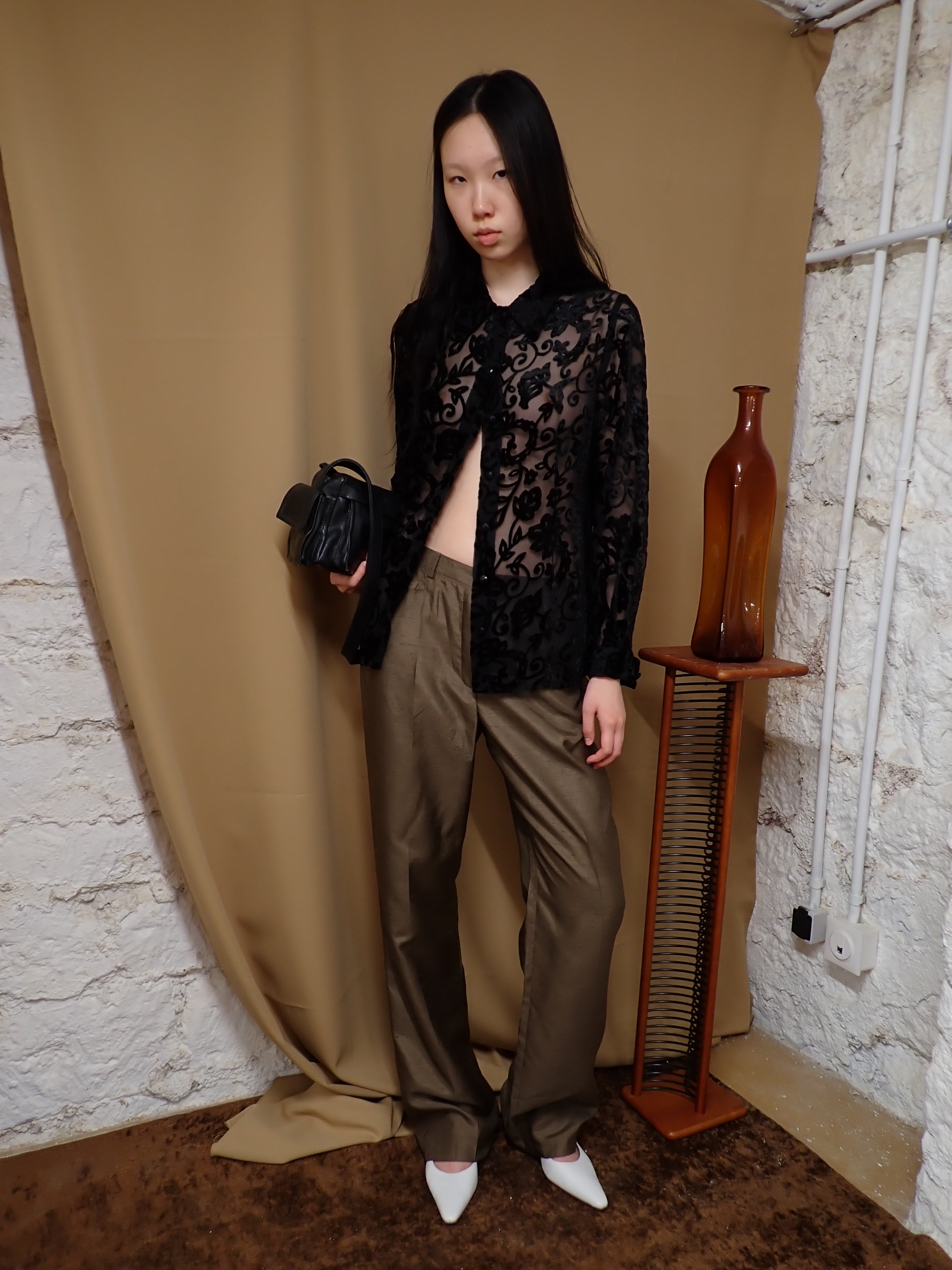 Velvet shirt