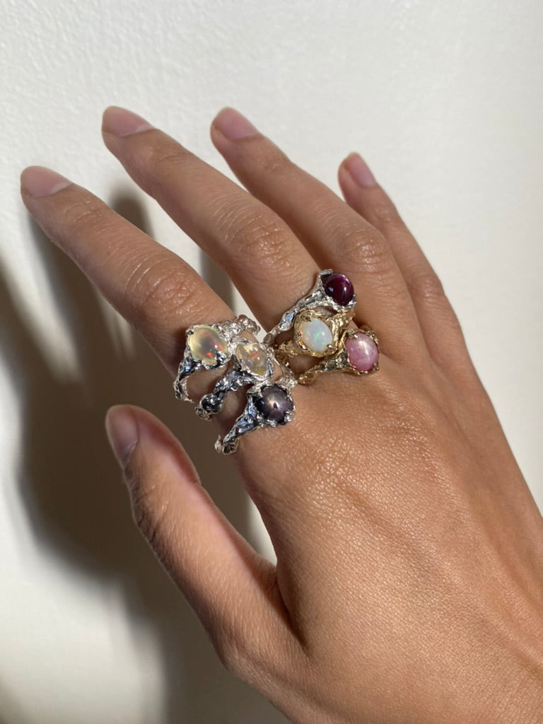 Nymph ring - silver