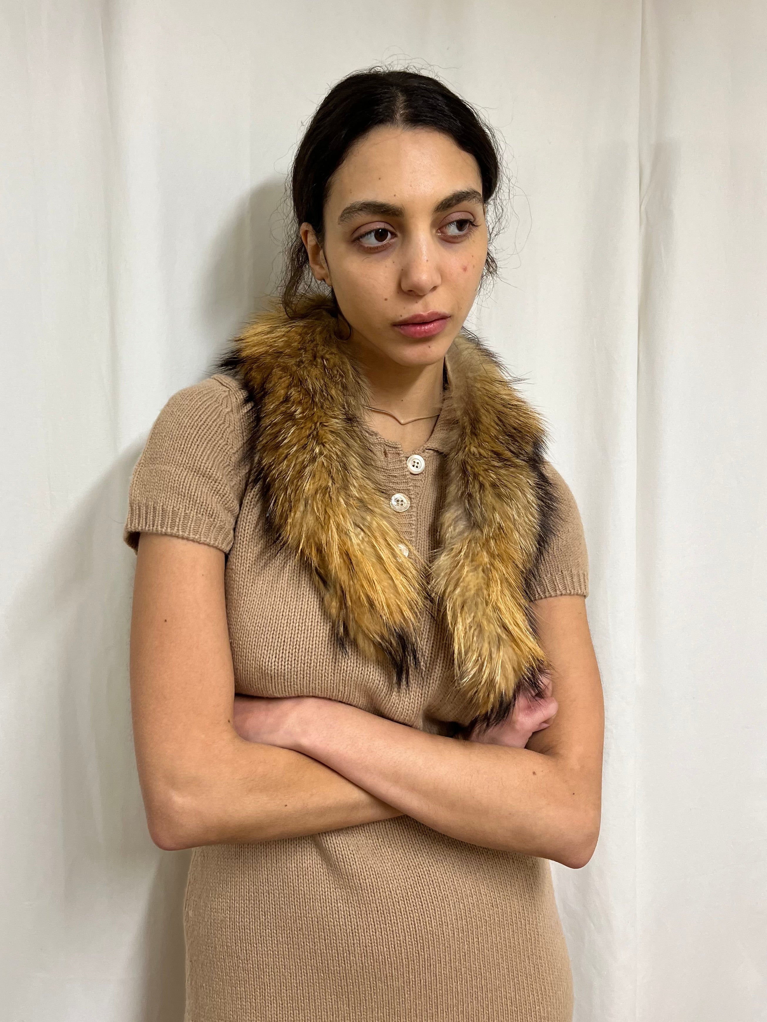 Fur neck