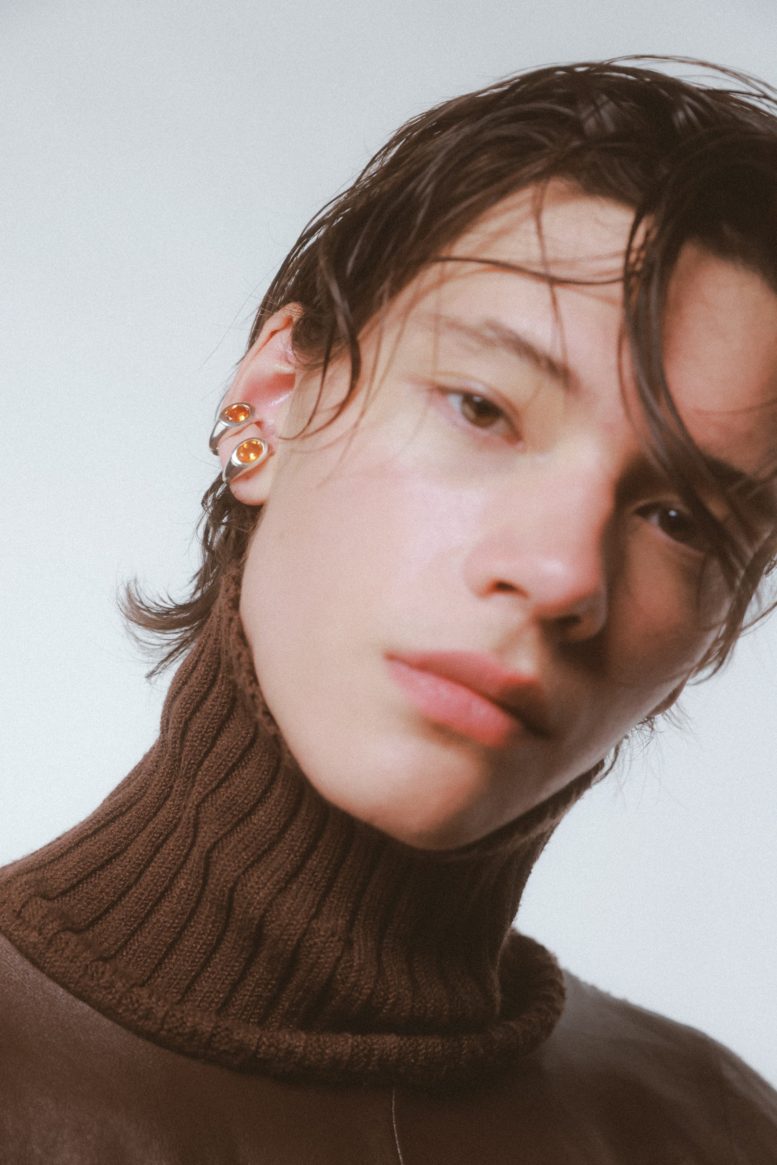 Ring ear-cuff
