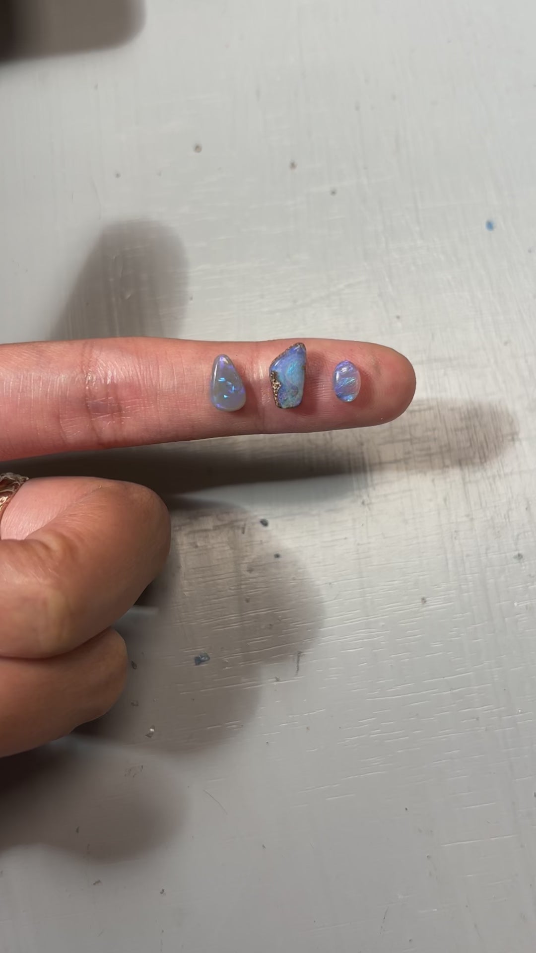 Itty bitty ring - choose your stone