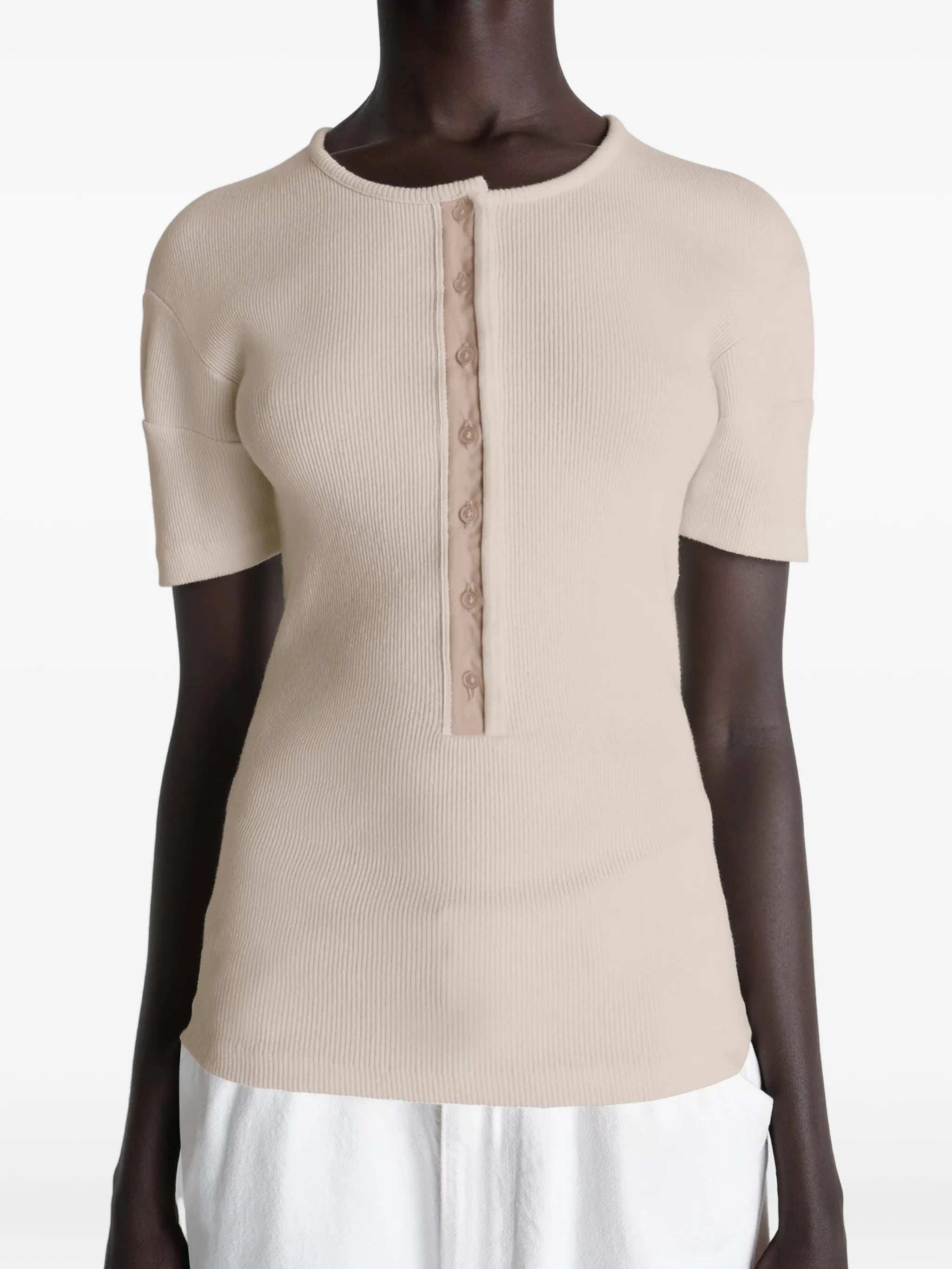 Fitted henley