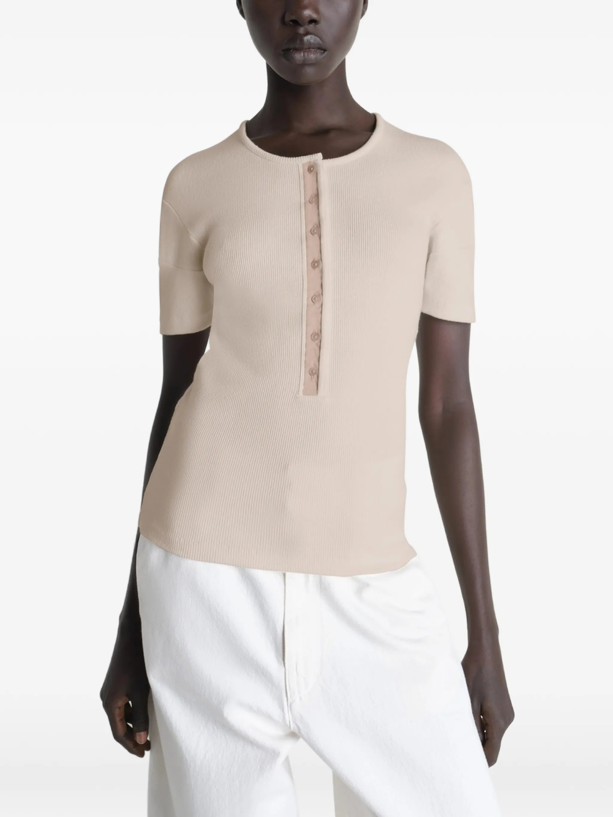 Fitted henley
