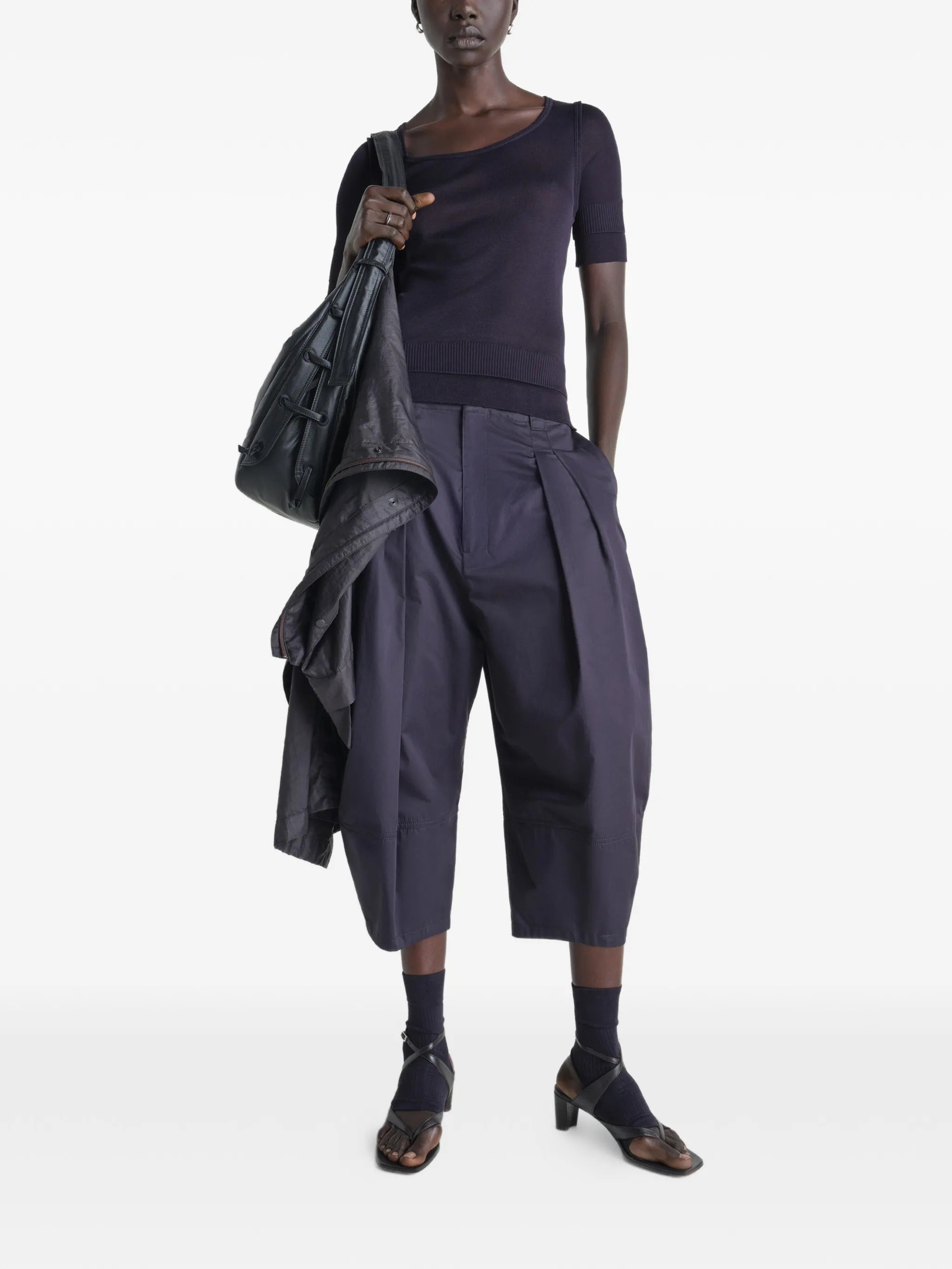 Seamless trompe l`oeil top