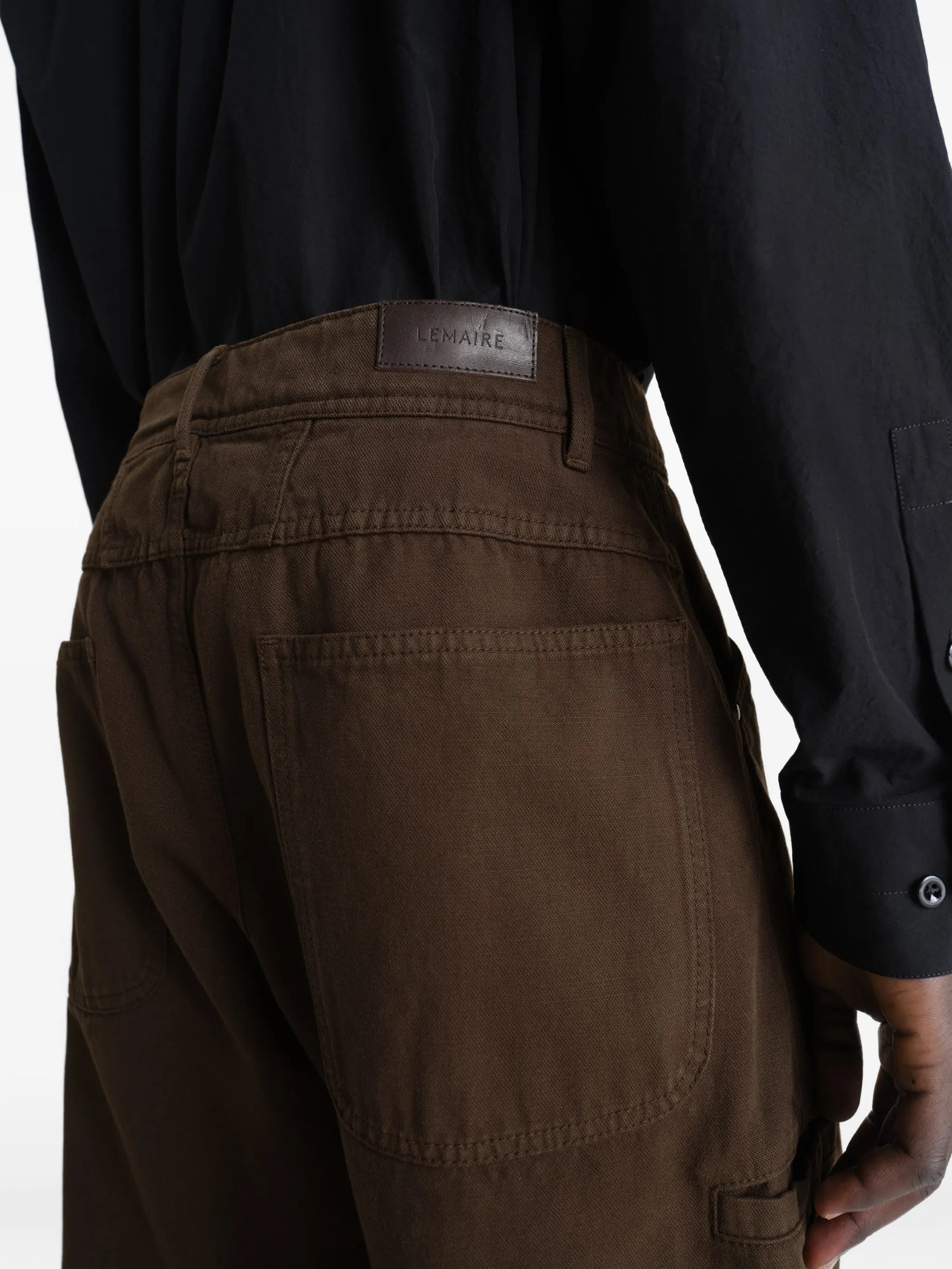 Twisted workwear pants
