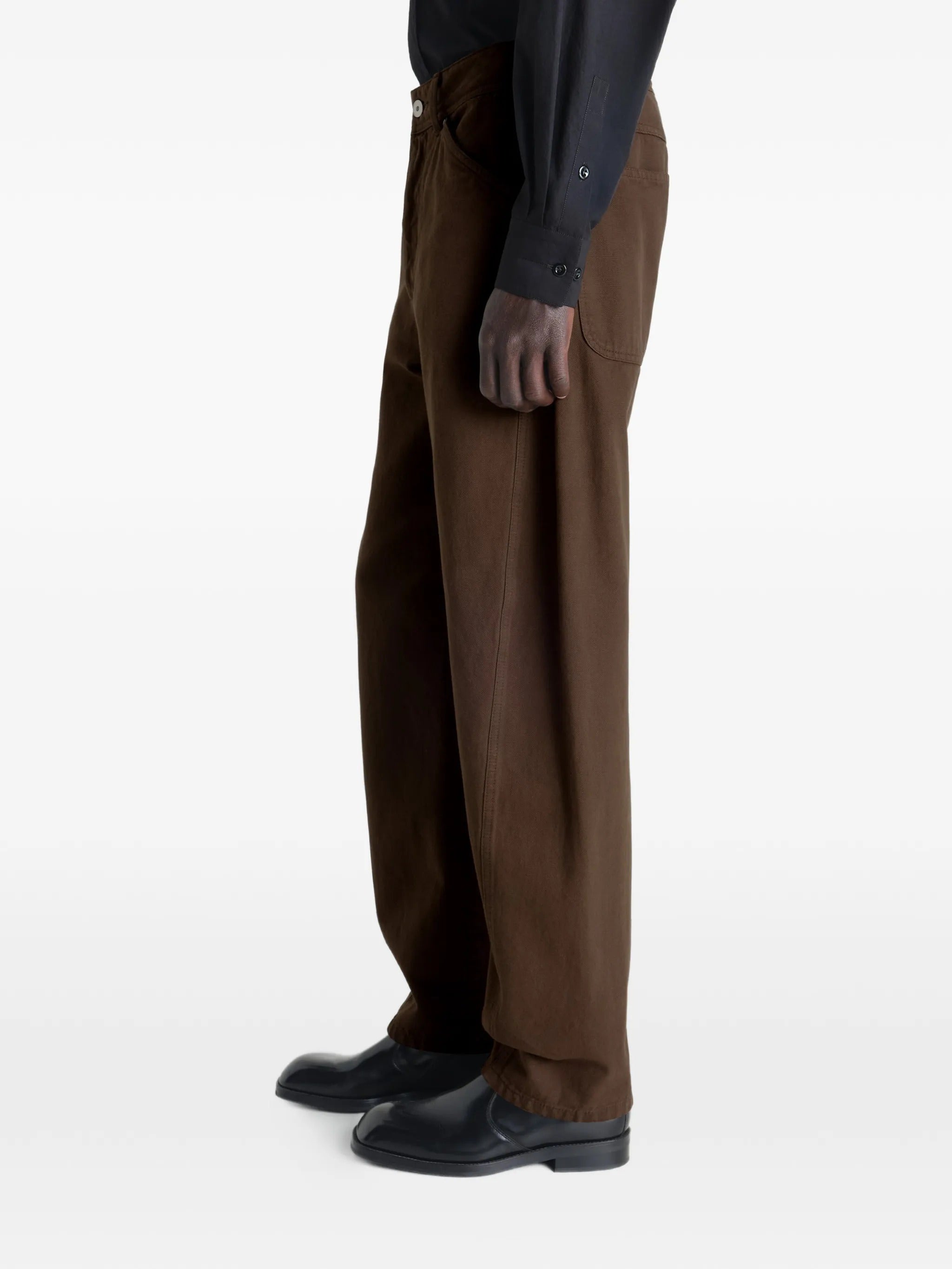 Twisted workwear pants