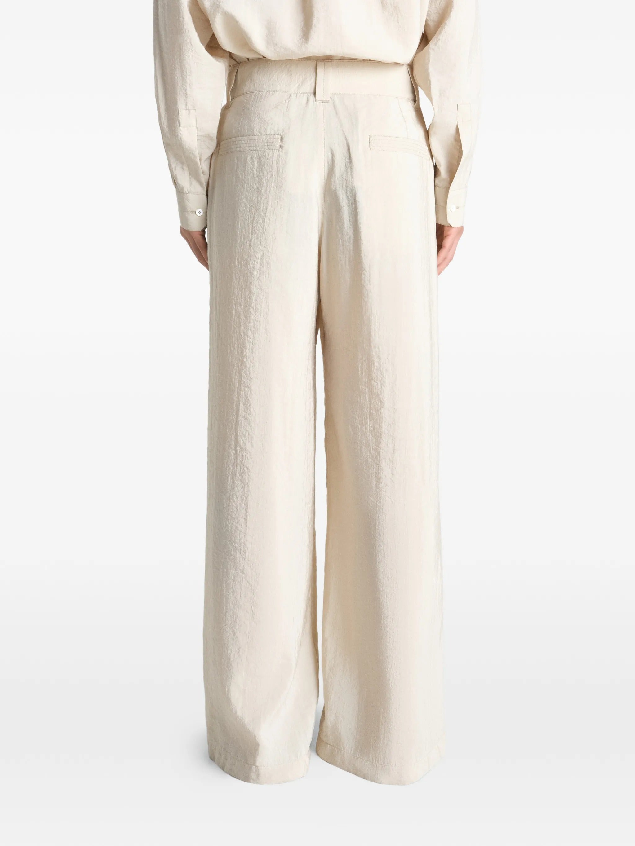 Straight tailored pants