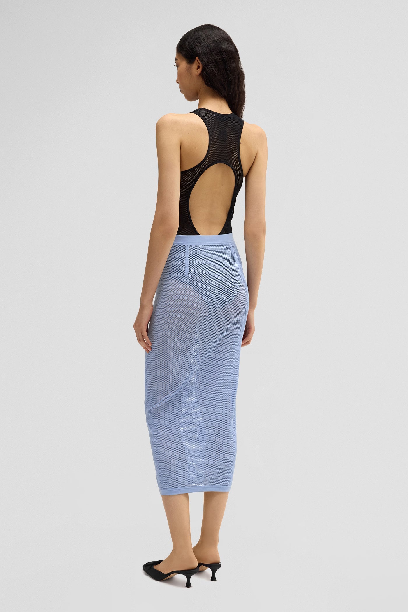 Seamless over skirt