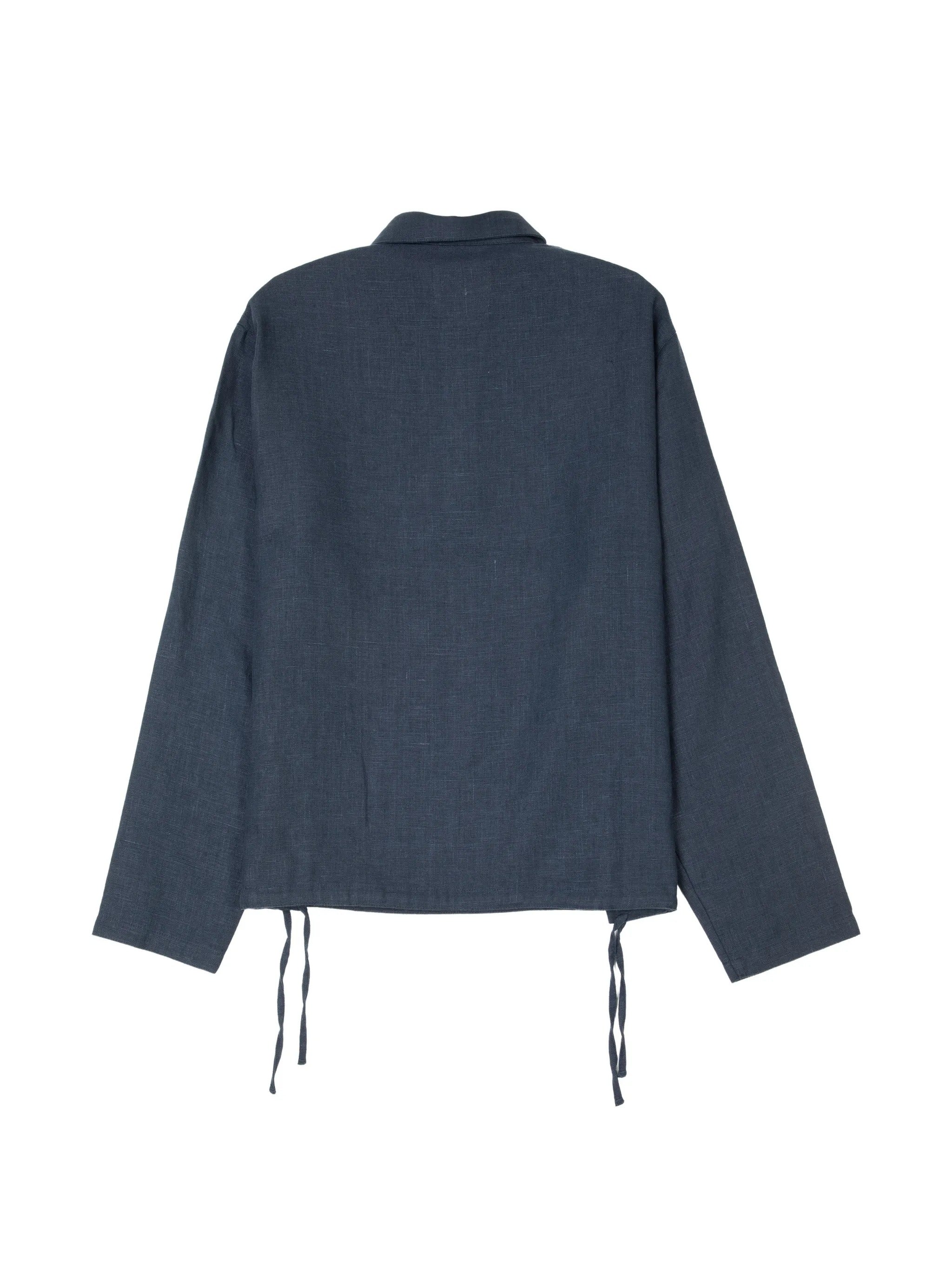 Linen quarter zip pullover