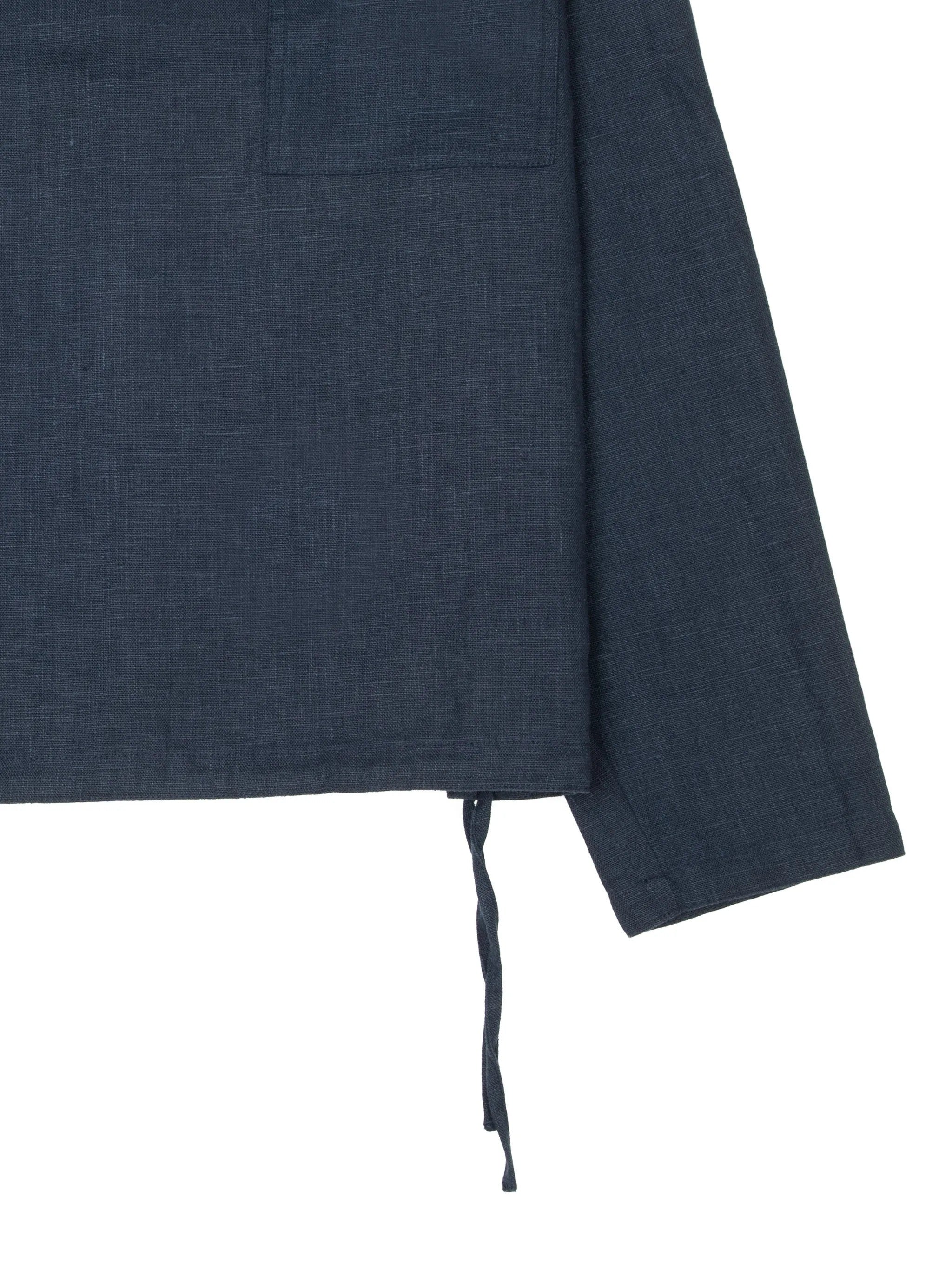 Linen quarter zip pullover