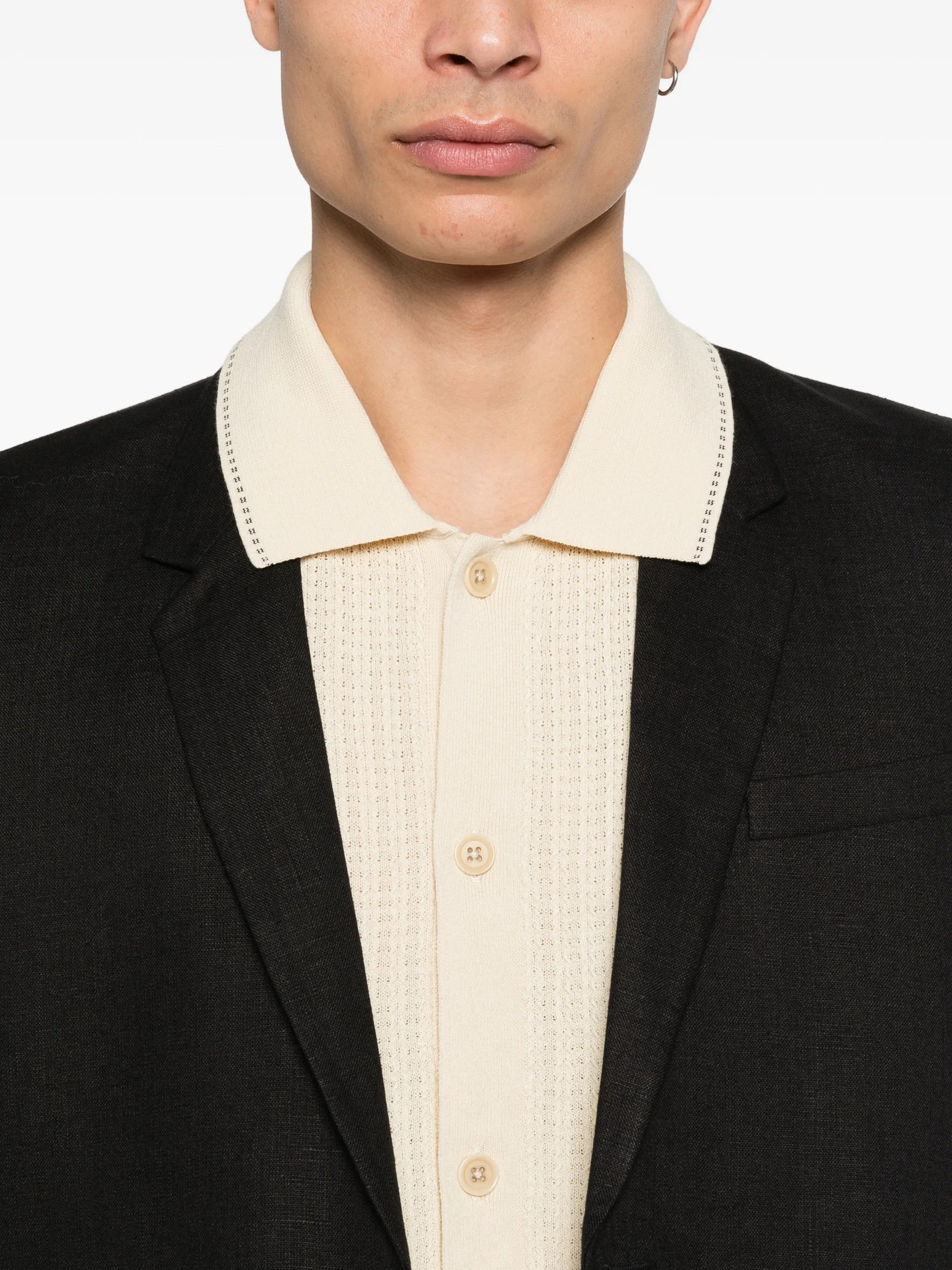 Linen suit jacket