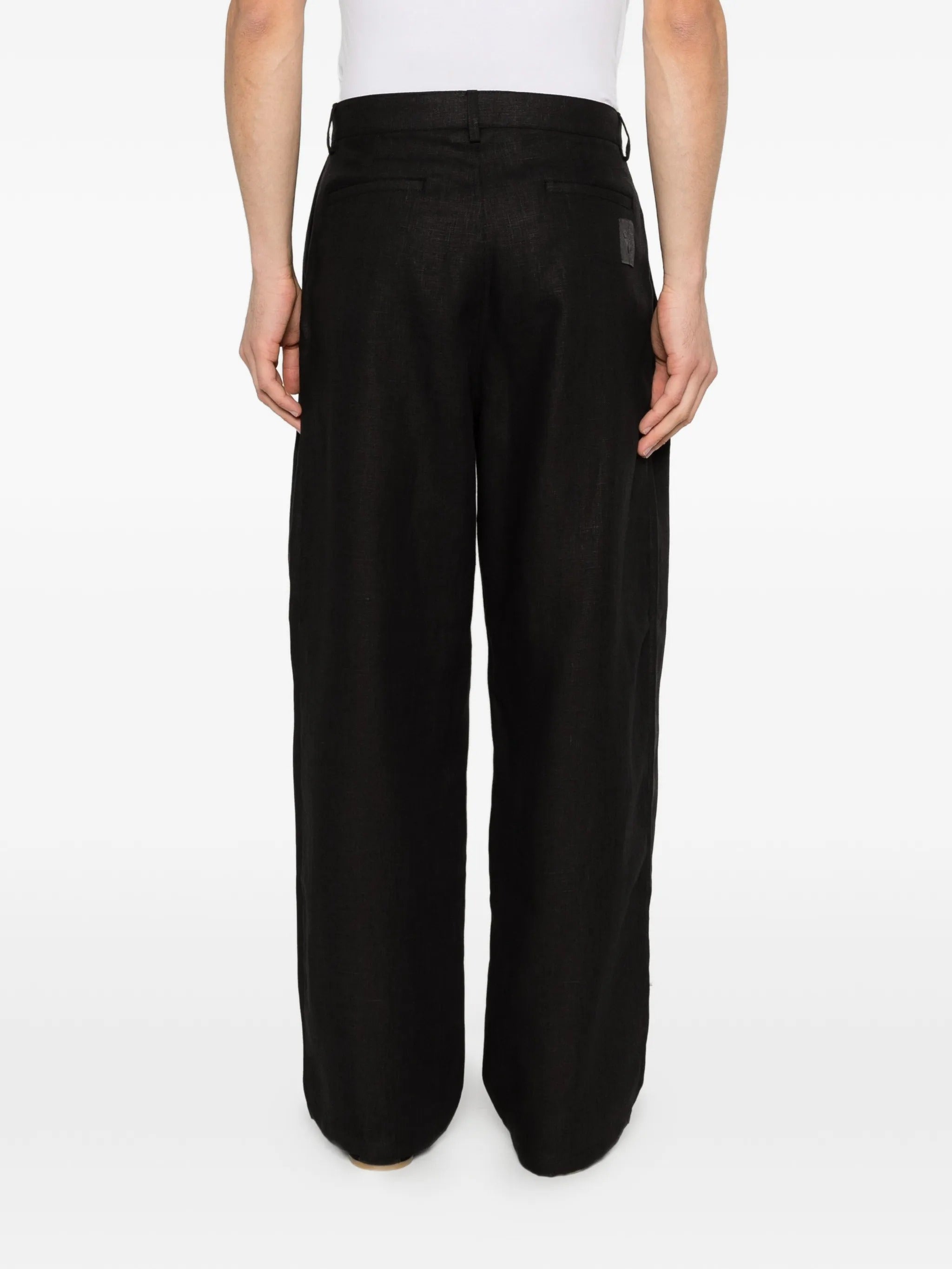 Linen suit pants