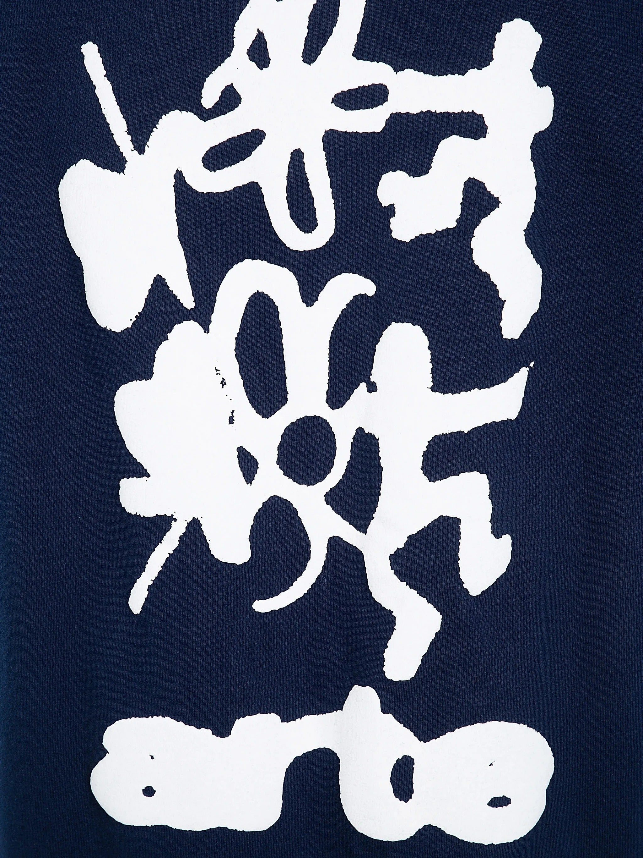 Blurry back print
