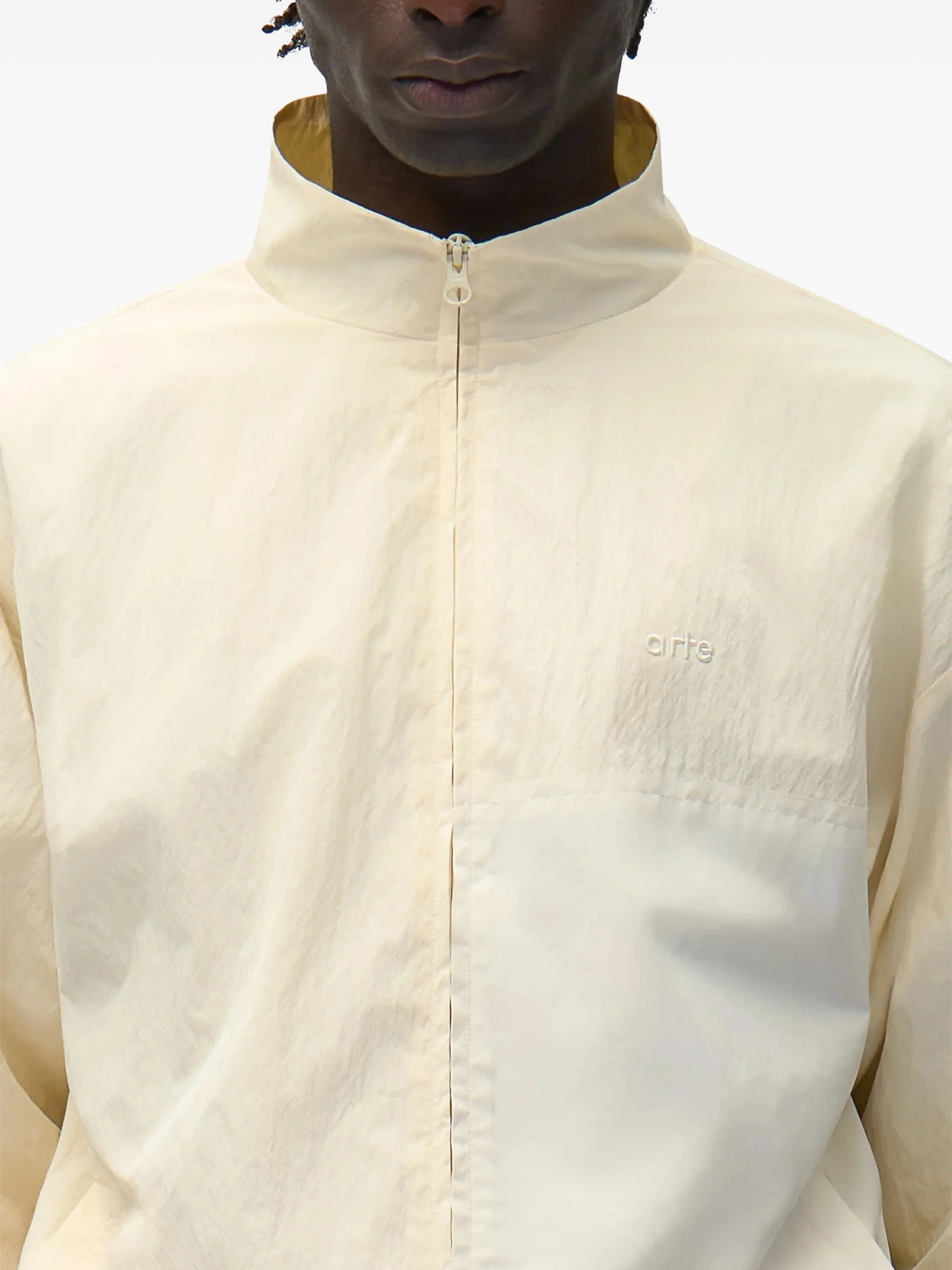 Squared track jacket