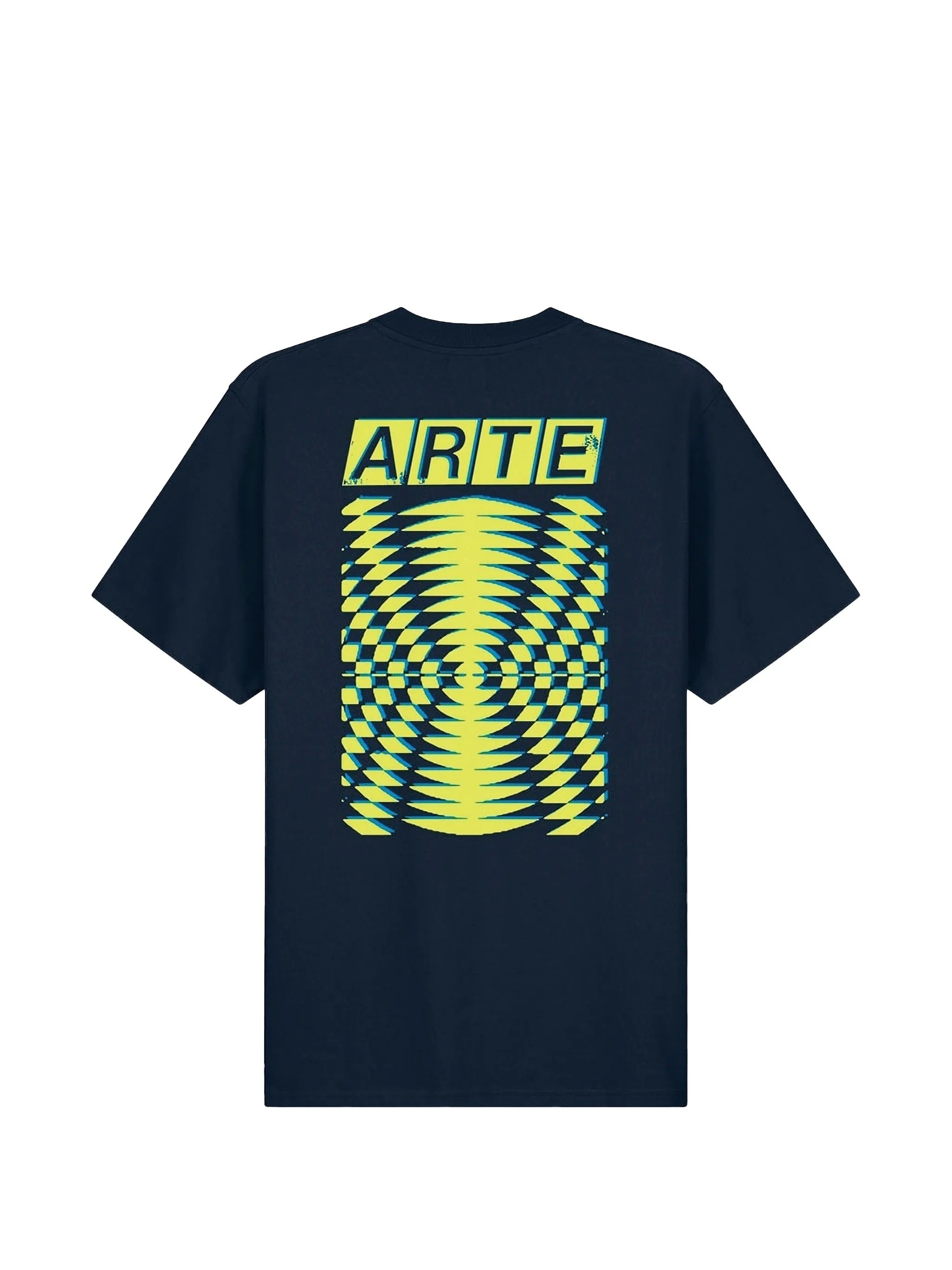 Abstract back print t-shirt