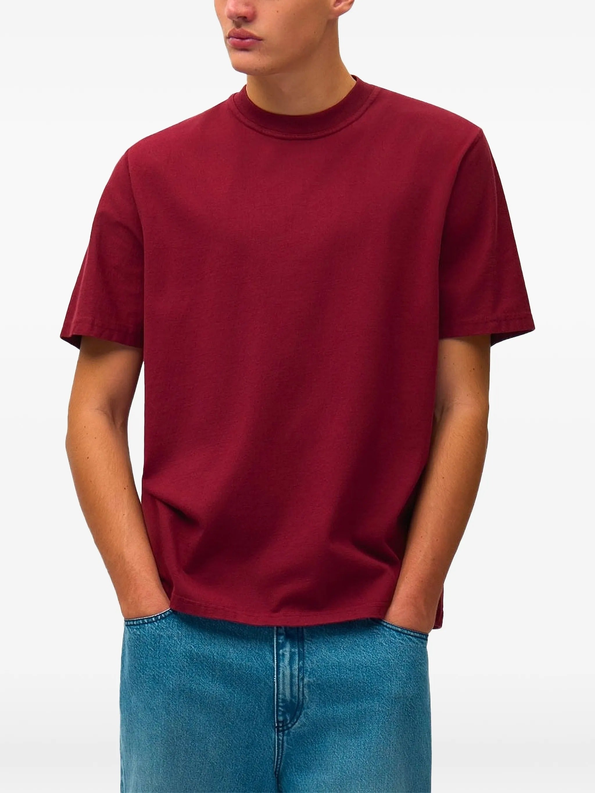 Abstract back print t-shirt