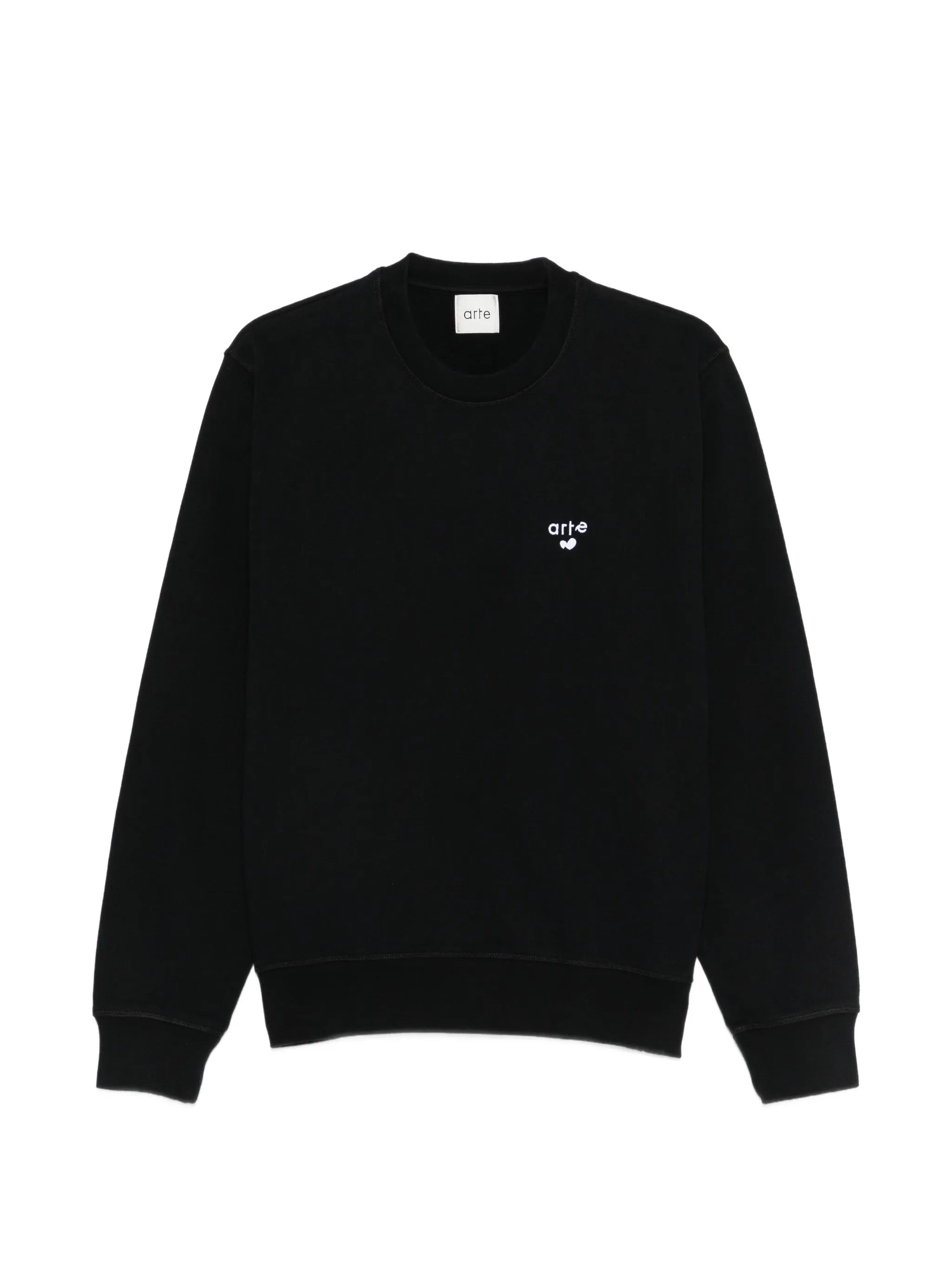 Heart logo crewneck