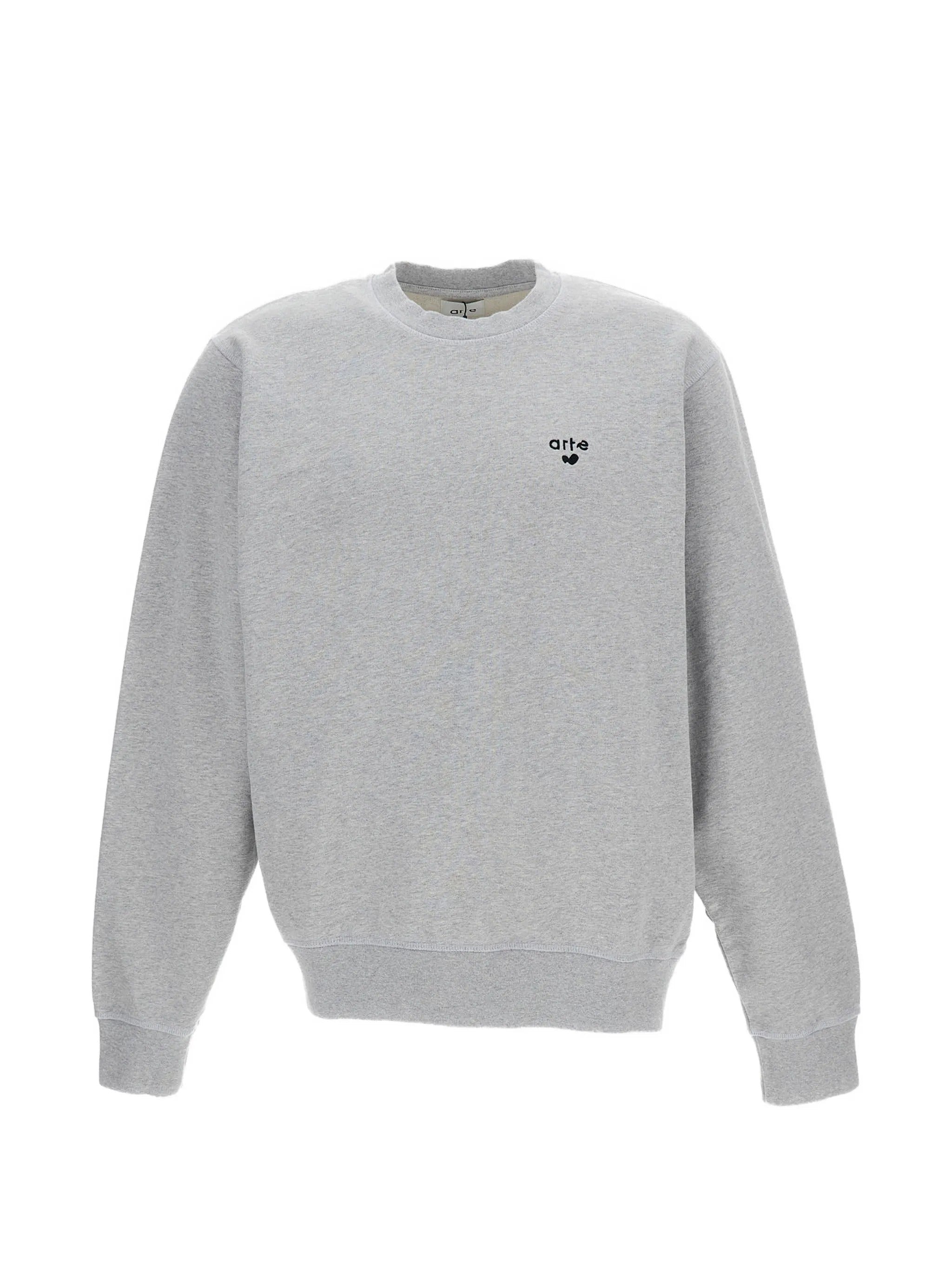 Heart logo crewneck