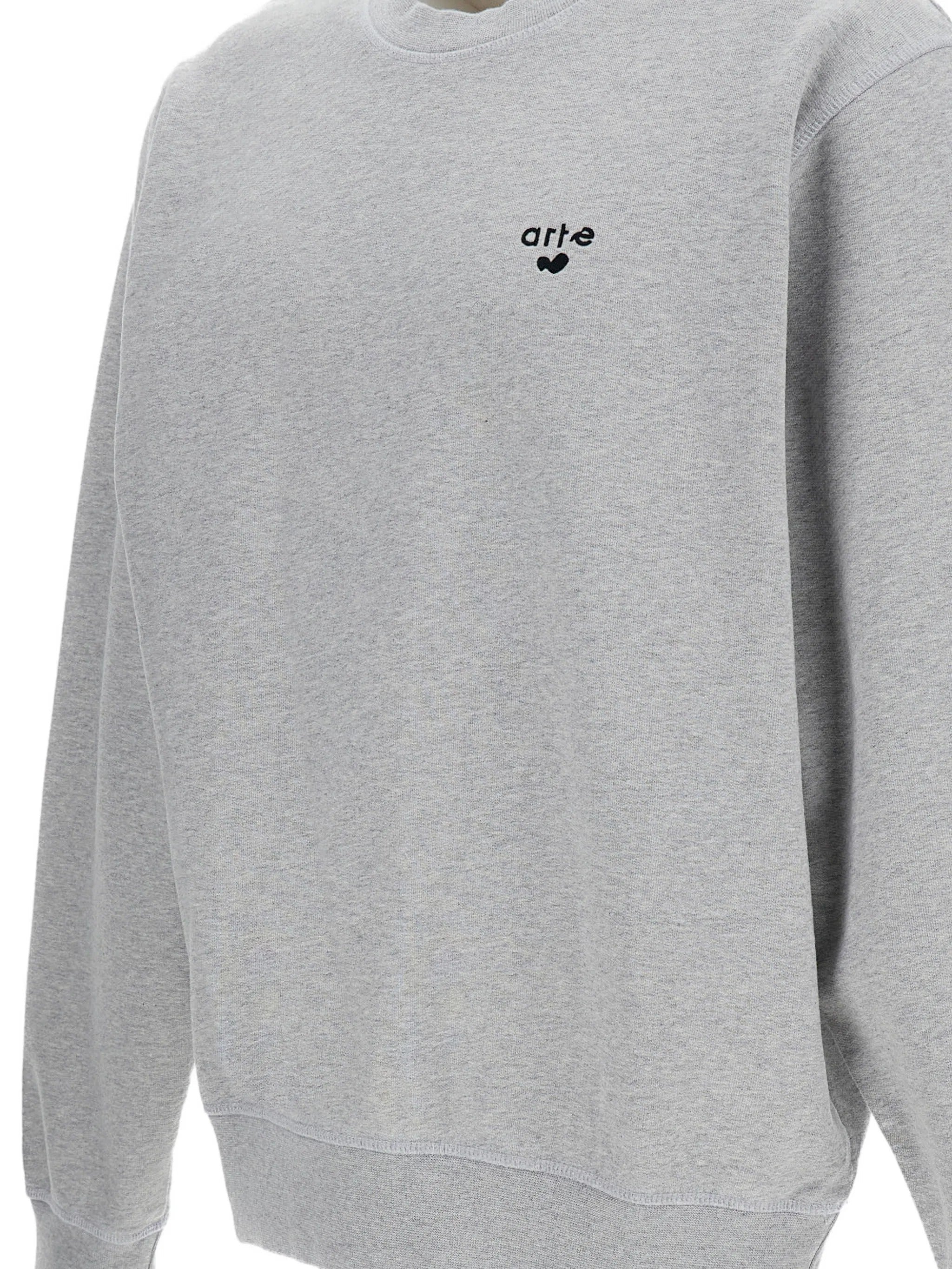 Heart logo crewneck