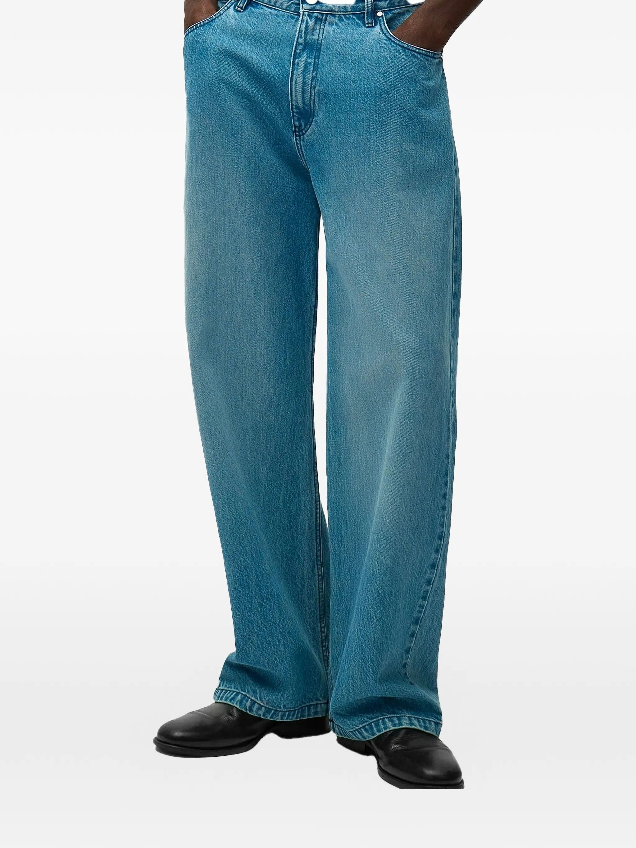 Circle logo pocket pants