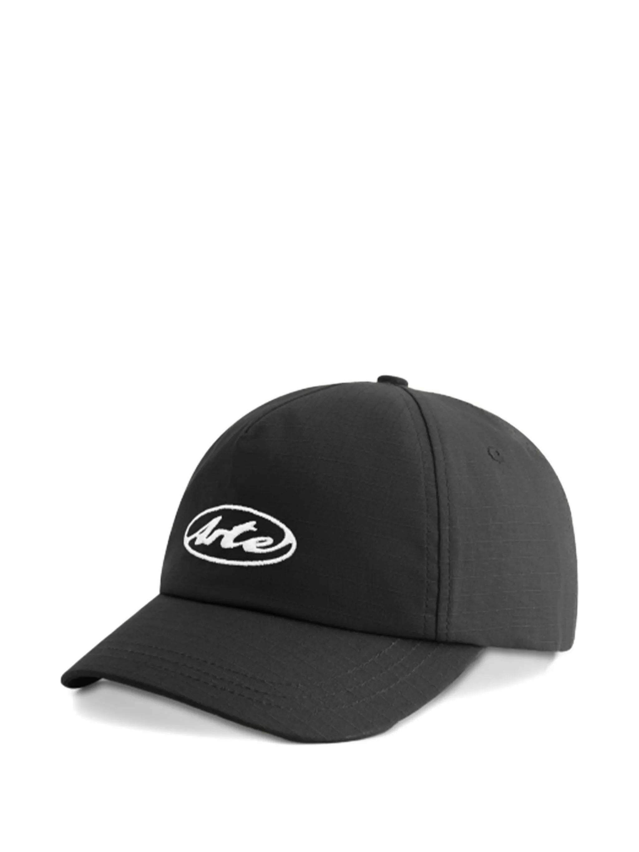 Round logo cap