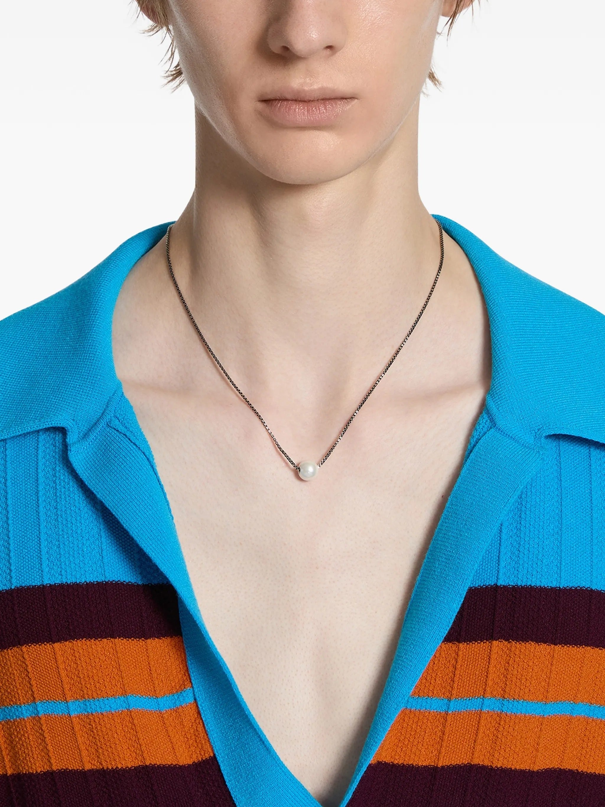 Neckl.m261-002 q.093 neckl. pearl