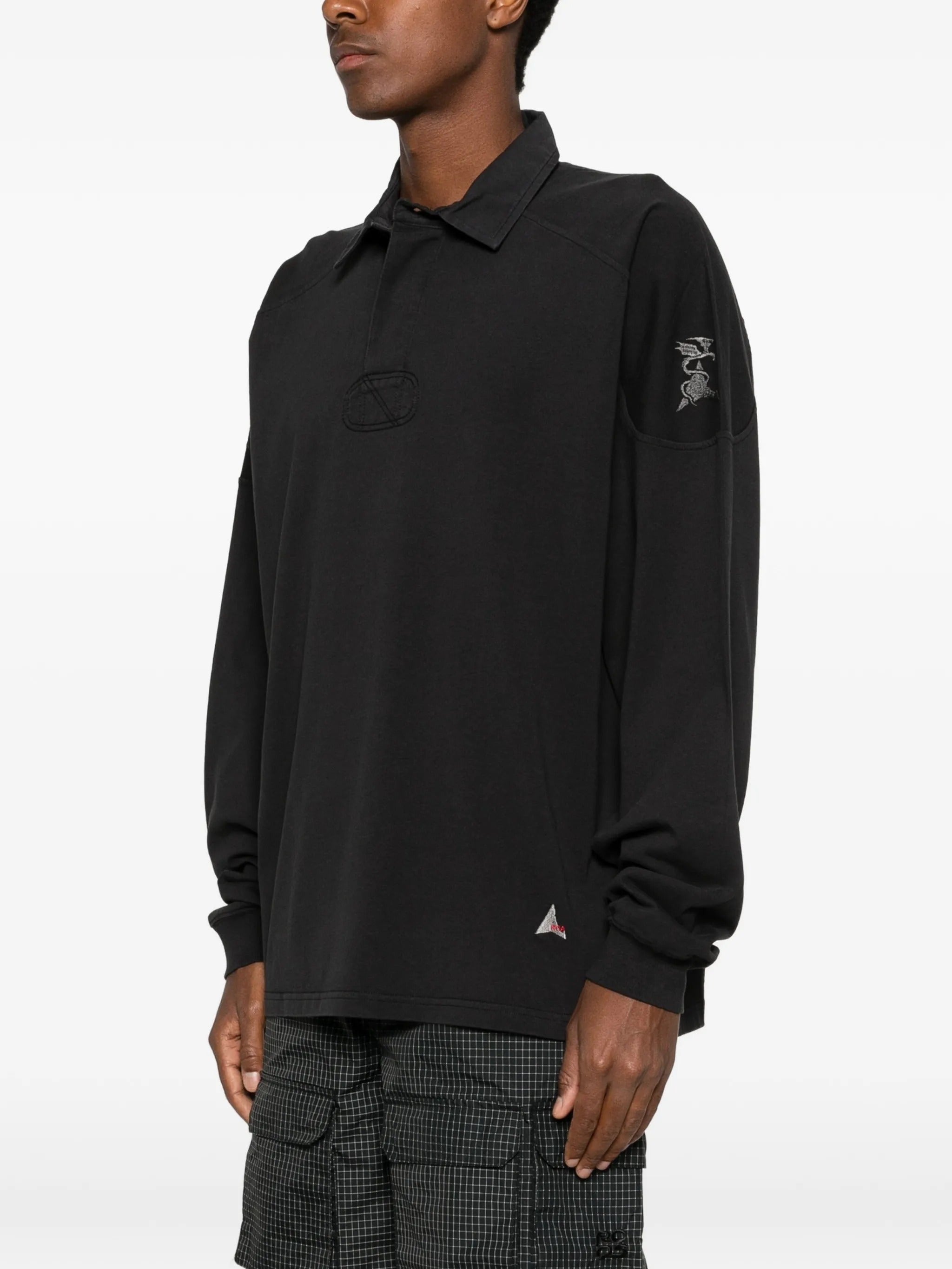 Astrio long sleeve polo