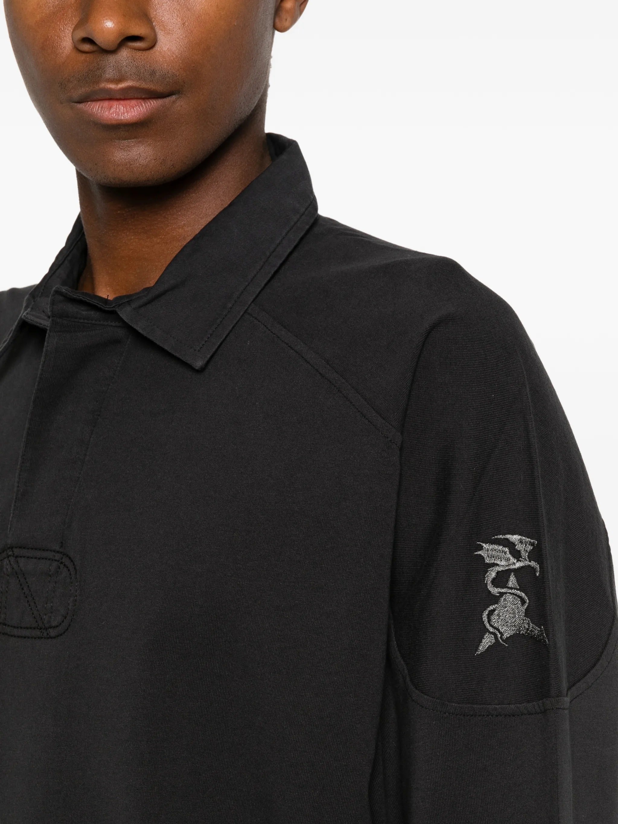 Astrio long sleeve polo