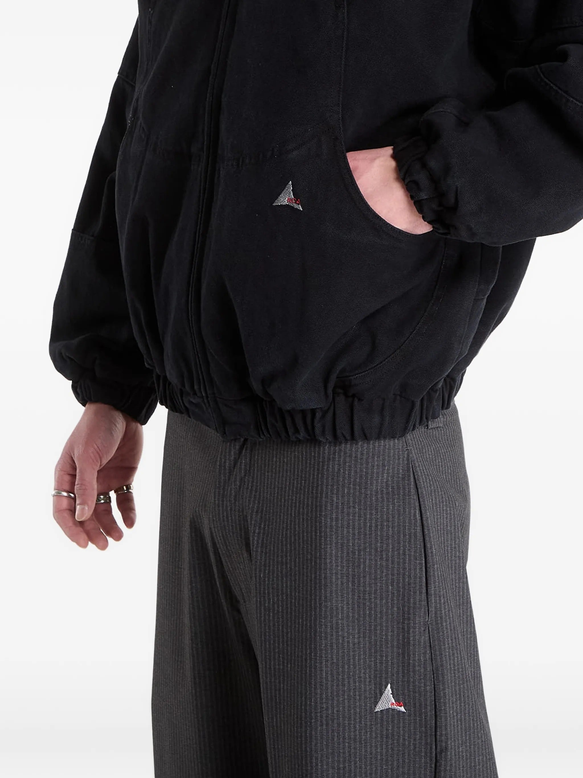 Ash canvas jacket