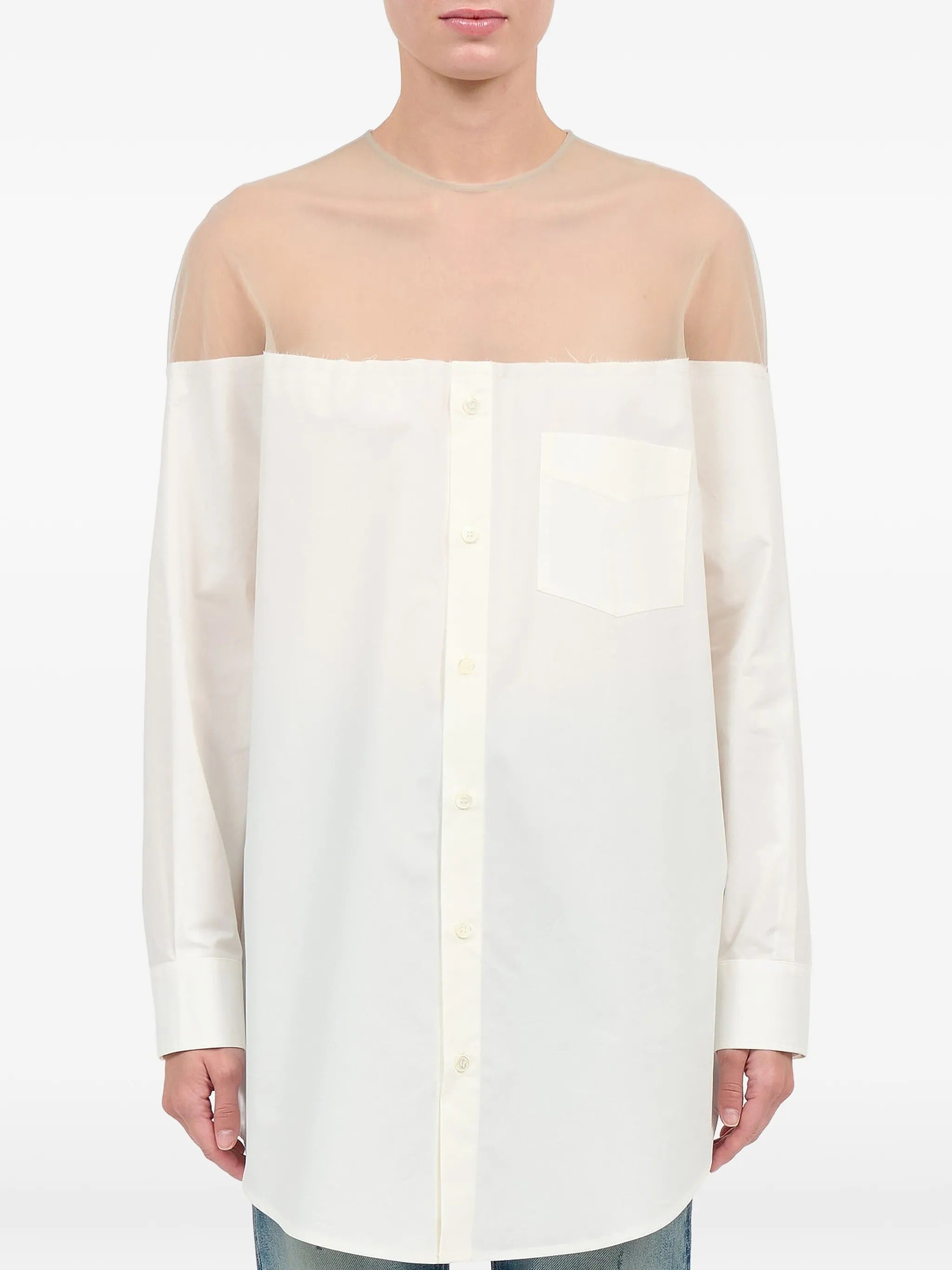 Long-sleeved top