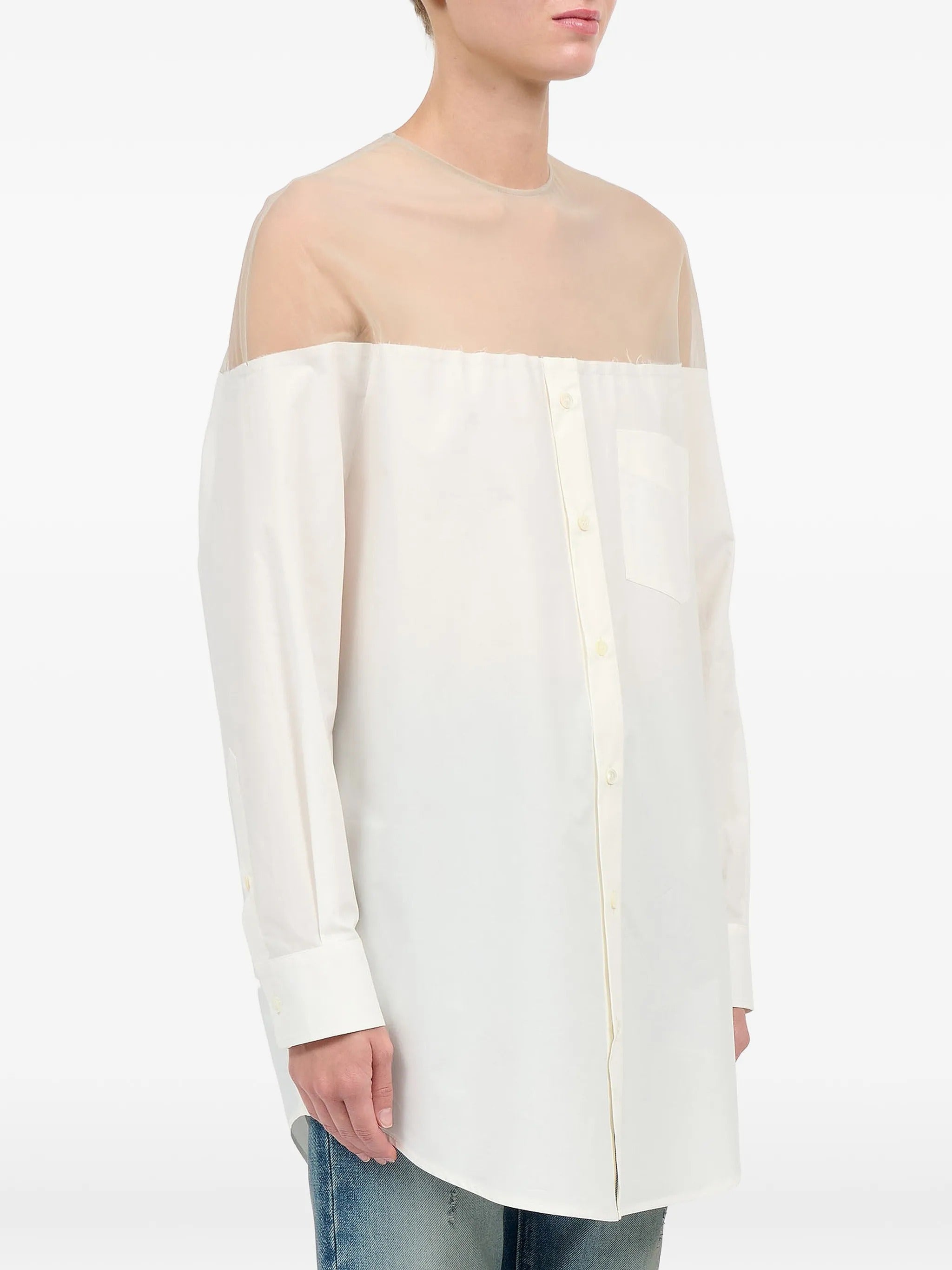 Long-sleeved top