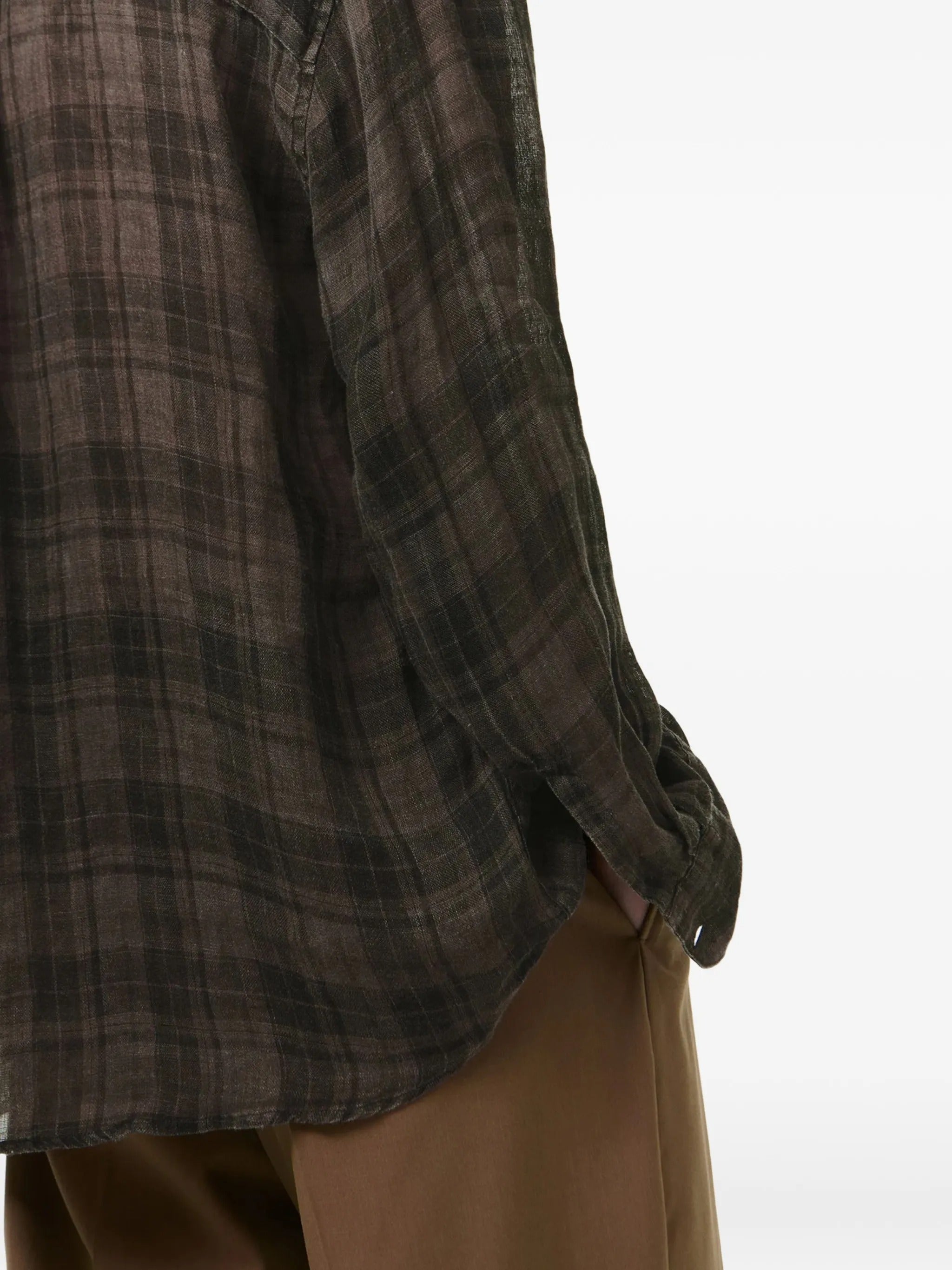 Above shirt