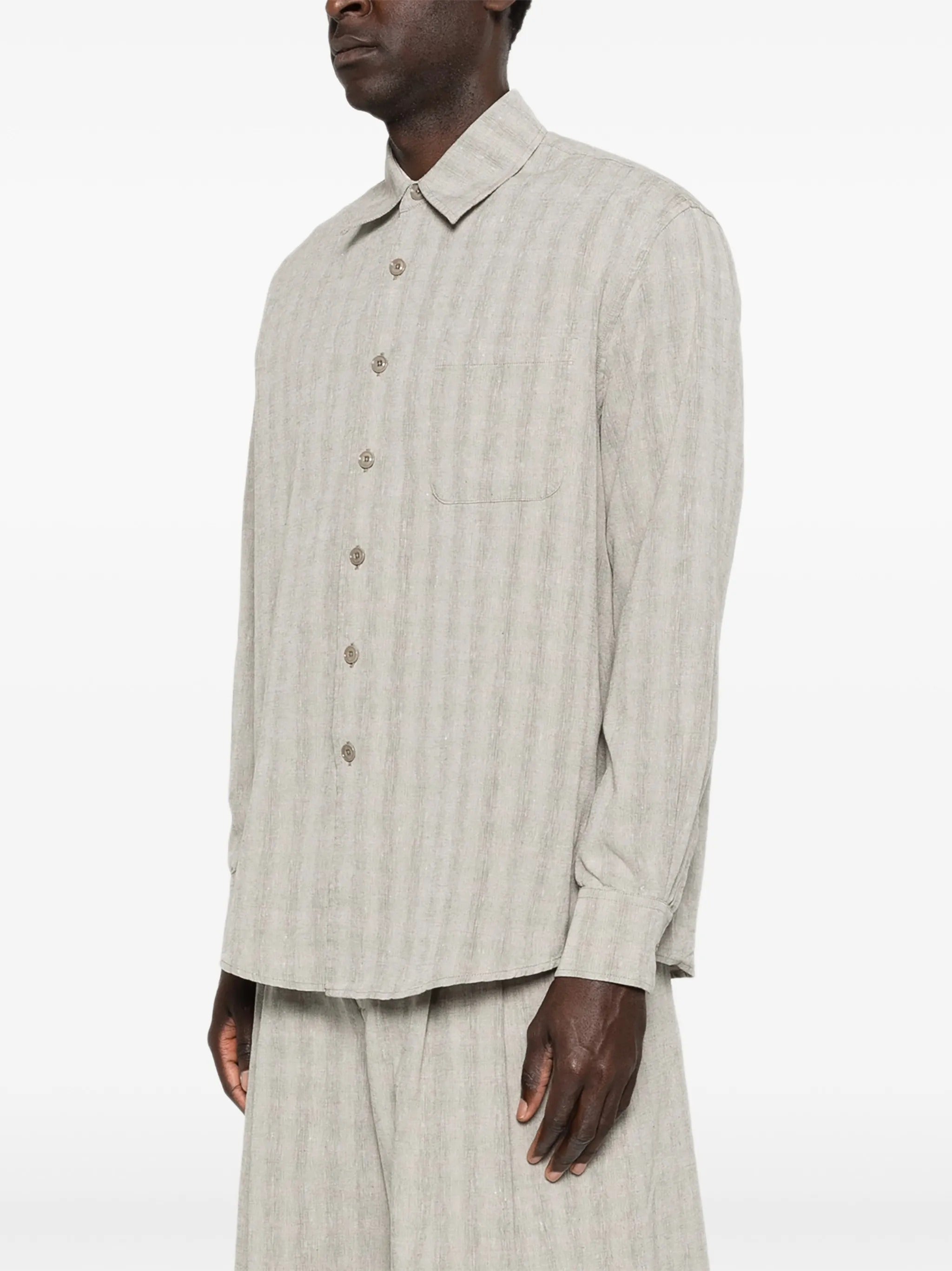 Above shirt