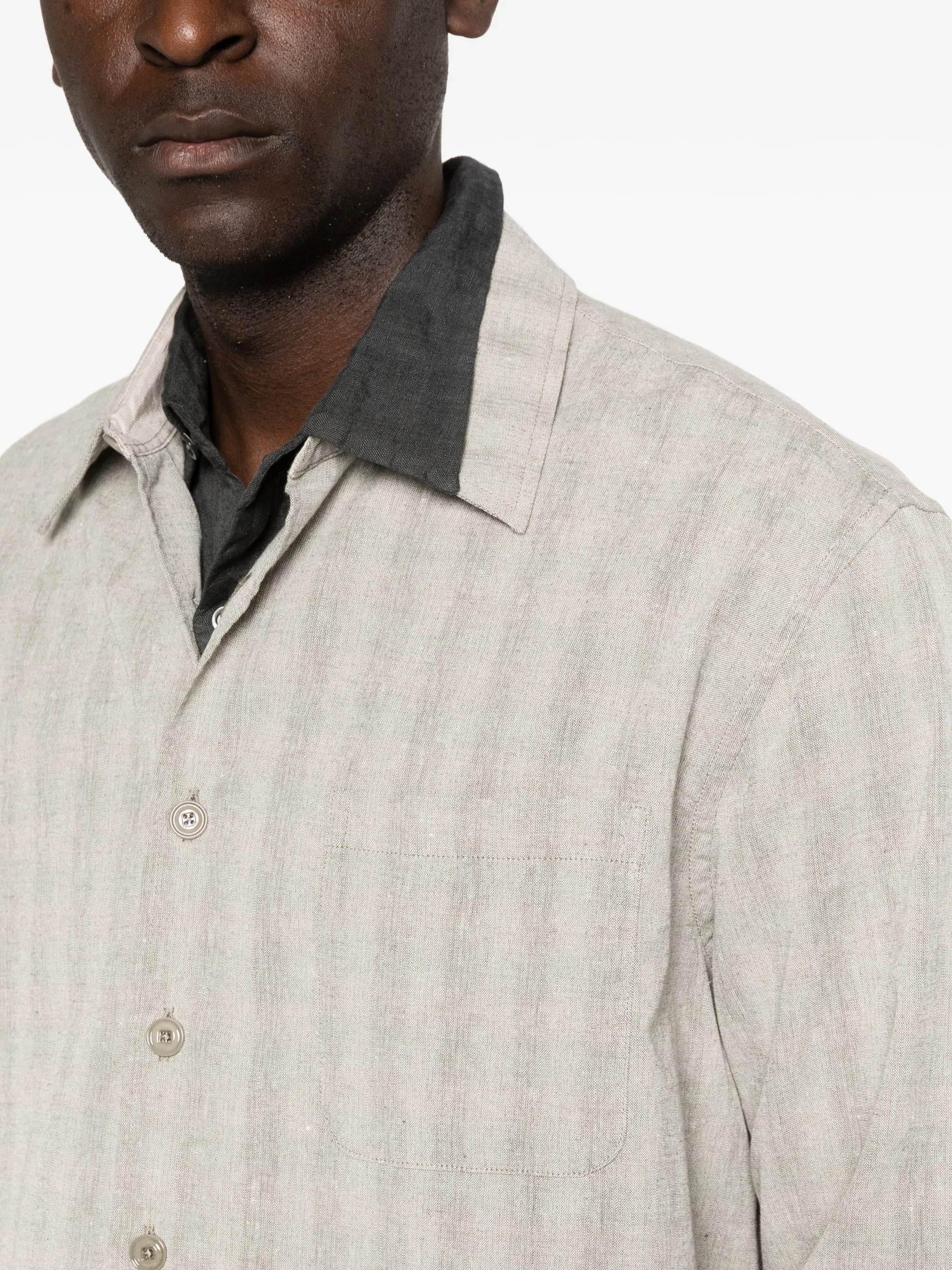 Above shirt